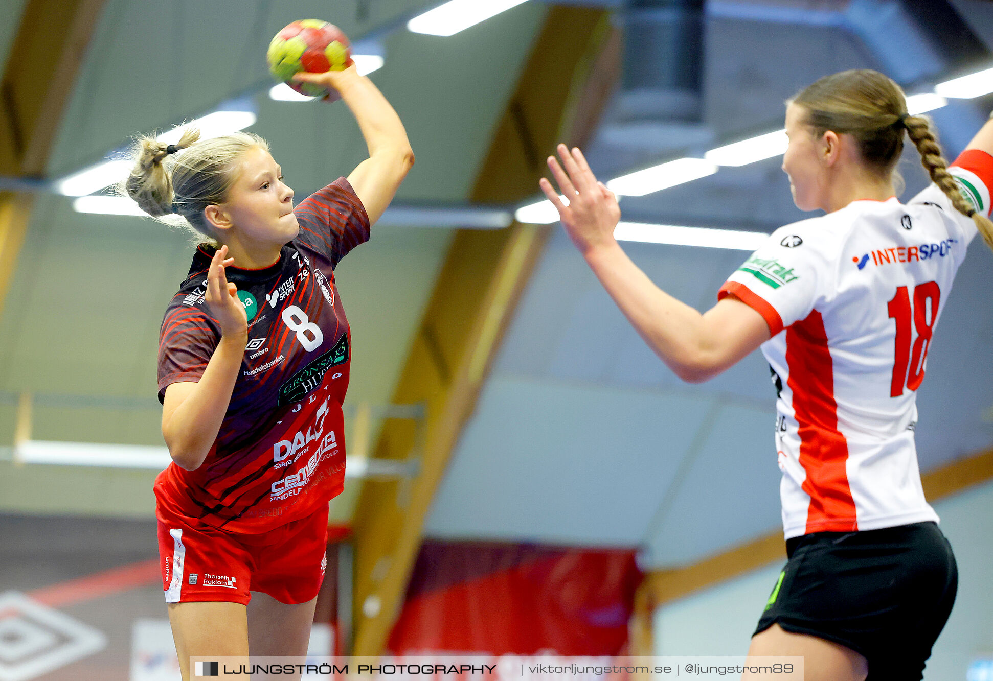 USM F18 Steg 4 Skövde HF-Enköpings HF 33-17,dam,Skövde Idrottshall,Skövde,Sverige,Ungdoms-SM,Handboll,2025,370181