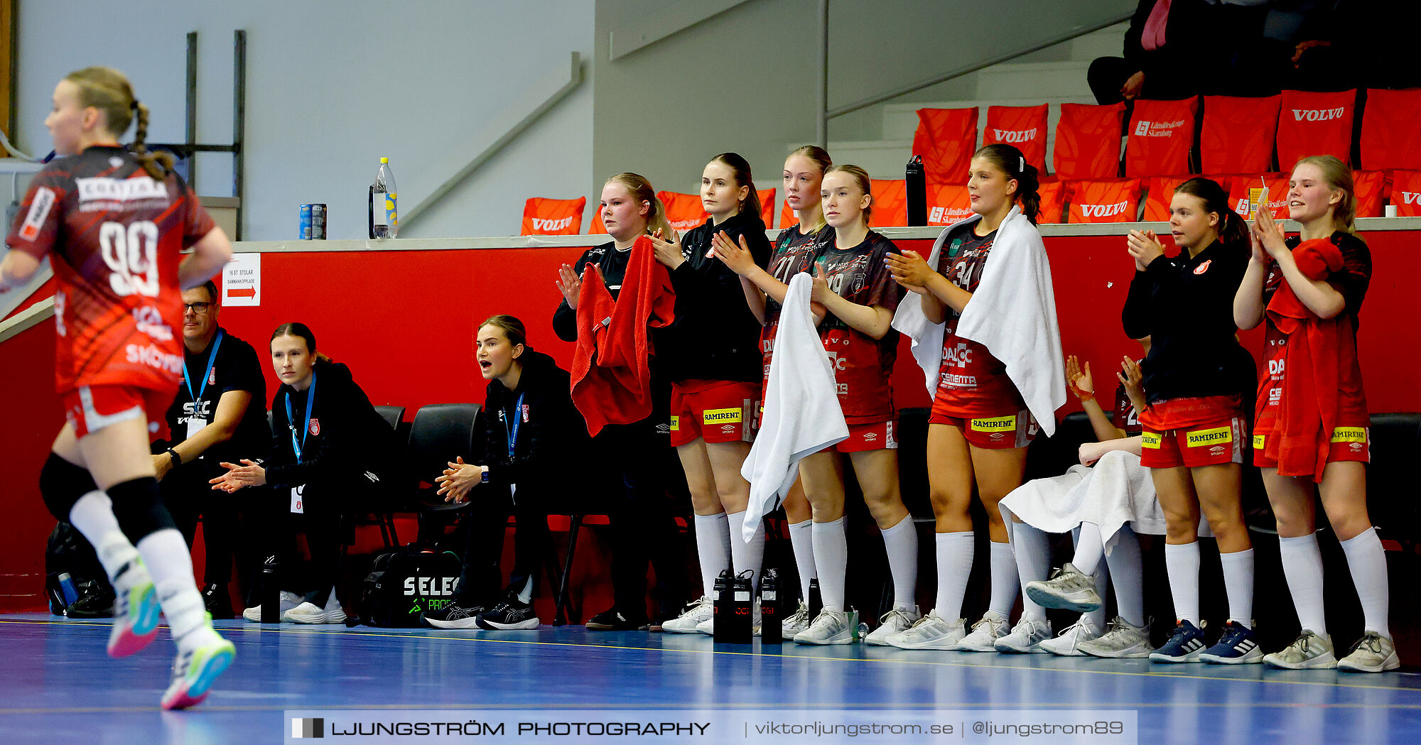 USM F18 Steg 4 Skövde HF-Enköpings HF 33-17,dam,Skövde Idrottshall,Skövde,Sverige,Ungdoms-SM,Handboll,2025,370183