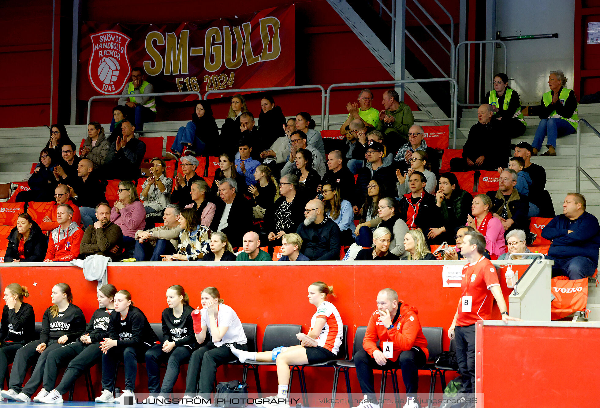 USM F18 Steg 4 Skövde HF-Enköpings HF 33-17,dam,Skövde Idrottshall,Skövde,Sverige,Ungdoms-SM,Handboll,2025,370187