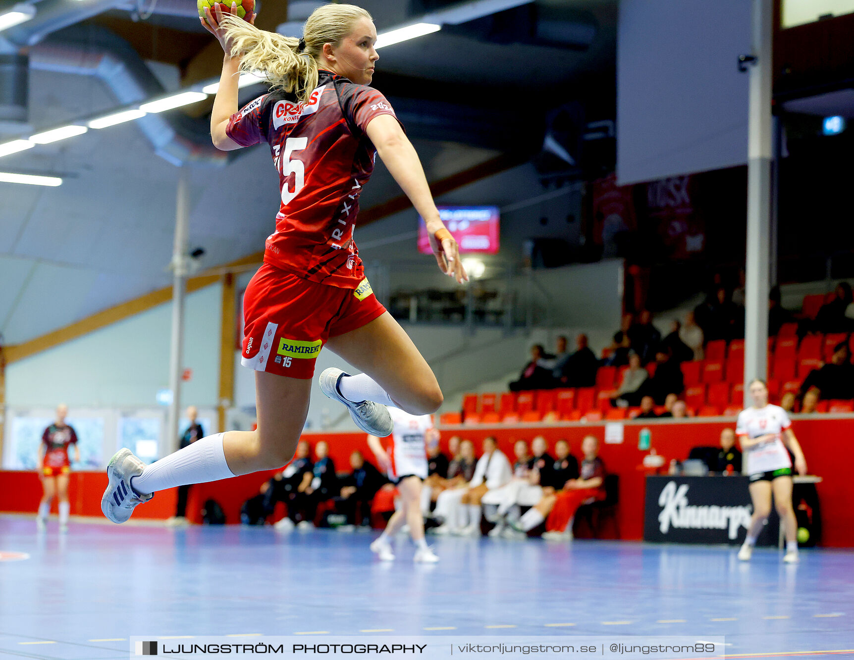 USM F18 Steg 4 Skövde HF-Enköpings HF 33-17,dam,Skövde Idrottshall,Skövde,Sverige,Ungdoms-SM,Handboll,2025,370188