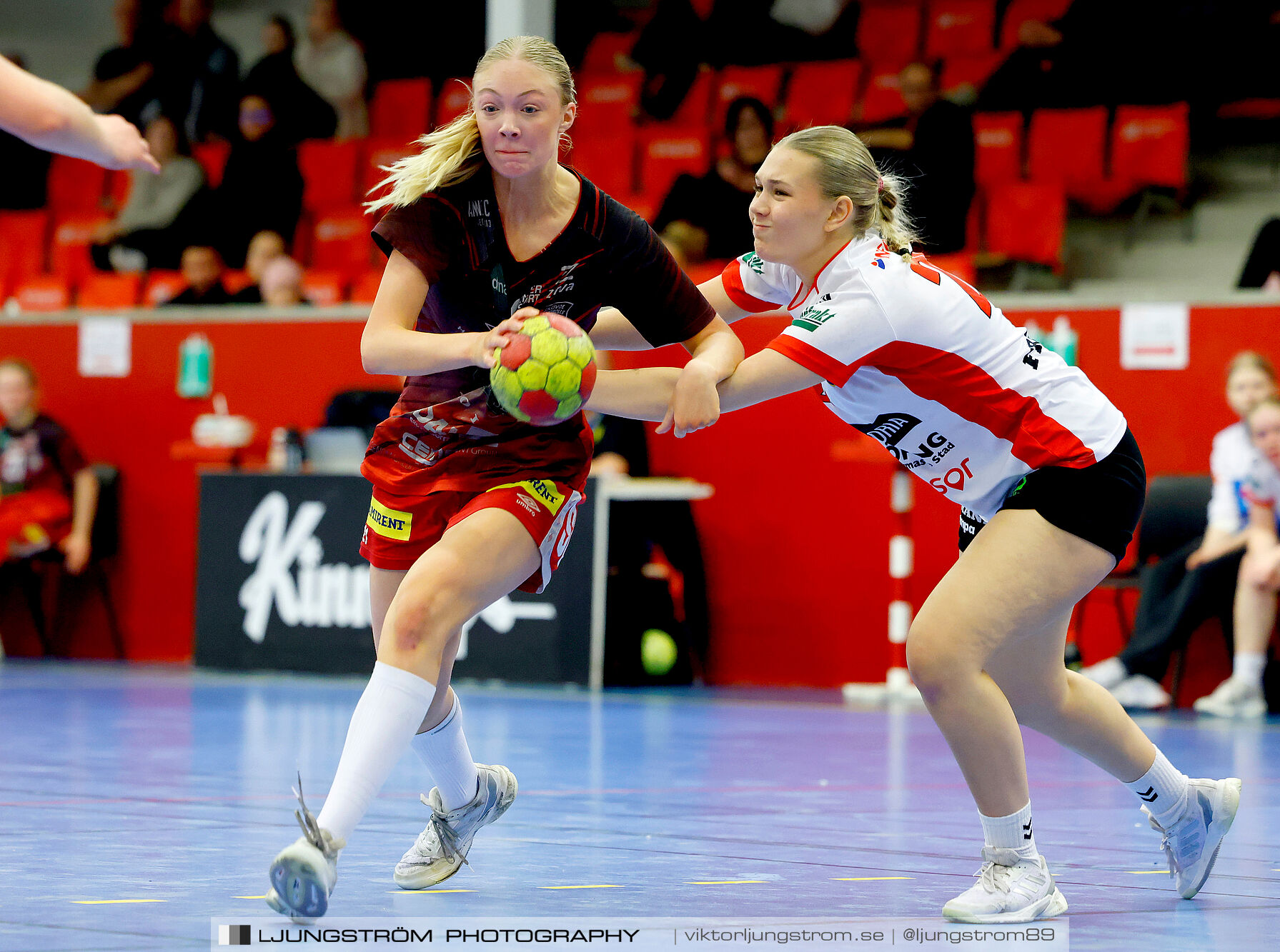 USM F18 Steg 4 Skövde HF-Enköpings HF 33-17,dam,Skövde Idrottshall,Skövde,Sverige,Ungdoms-SM,Handboll,2025,370191