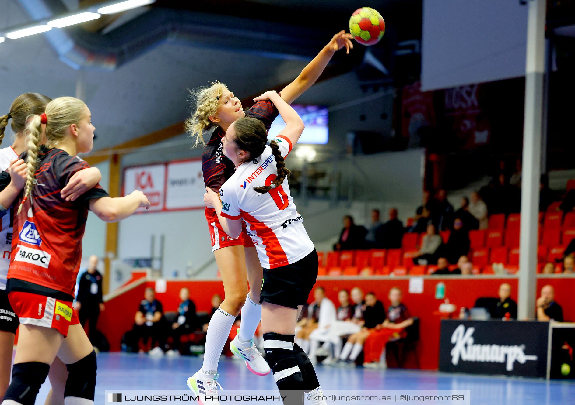 USM F18 Steg 4 Skövde HF-Enköpings HF 33-17,dam,Skövde Idrottshall,Skövde,Sverige,Ungdoms-SM,Handboll,2025,370199