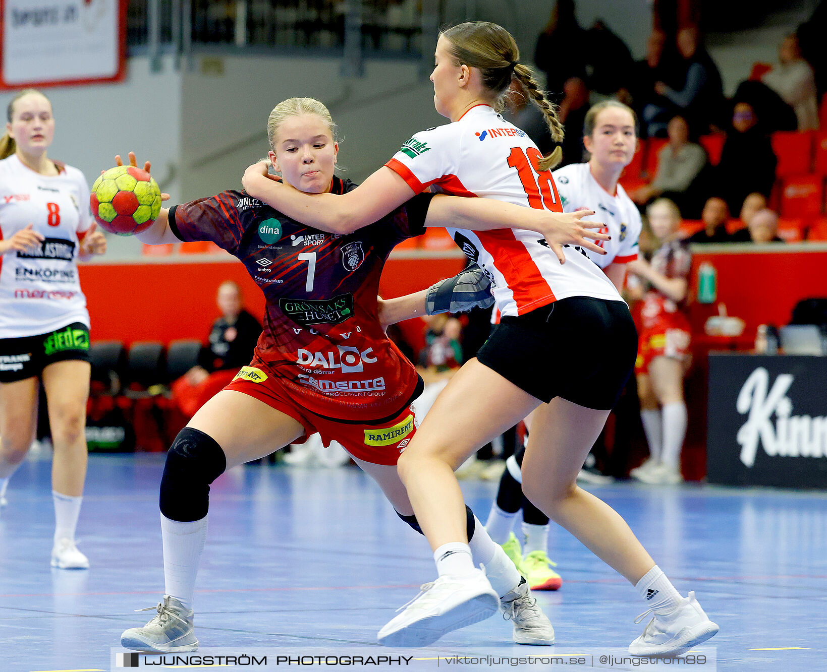 USM F18 Steg 4 Skövde HF-Enköpings HF 33-17,dam,Skövde Idrottshall,Skövde,Sverige,Ungdoms-SM,Handboll,2025,370201