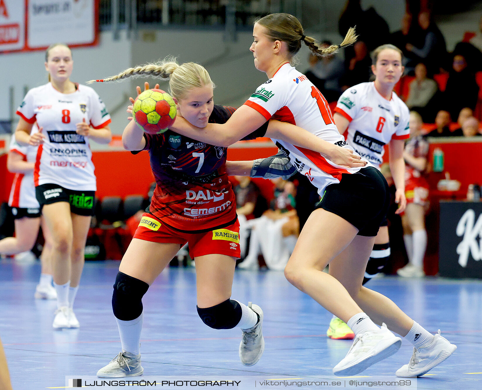 USM F18 Steg 4 Skövde HF-Enköpings HF 33-17,dam,Skövde Idrottshall,Skövde,Sverige,Ungdoms-SM,Handboll,2025,370202