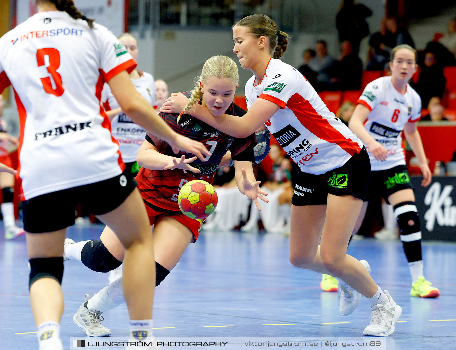 USM F18 Steg 4 Skövde HF-Enköpings HF 33-17,dam,Skövde Idrottshall,Skövde,Sverige,Ungdoms-SM,Handboll,2025,370204