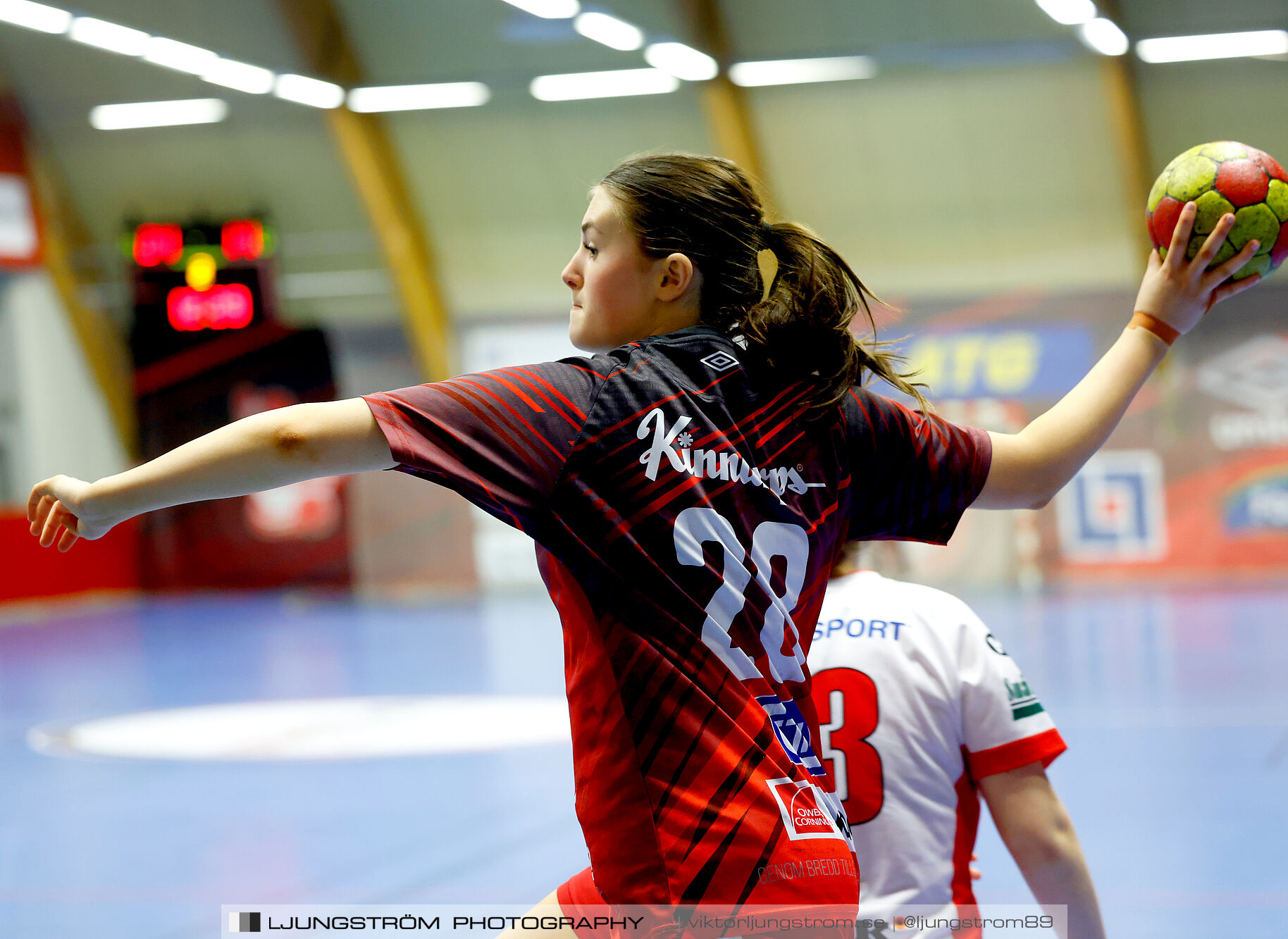 USM F18 Steg 4 Skövde HF-Enköpings HF 33-17,dam,Skövde Idrottshall,Skövde,Sverige,Ungdoms-SM,Handboll,2025,370206
