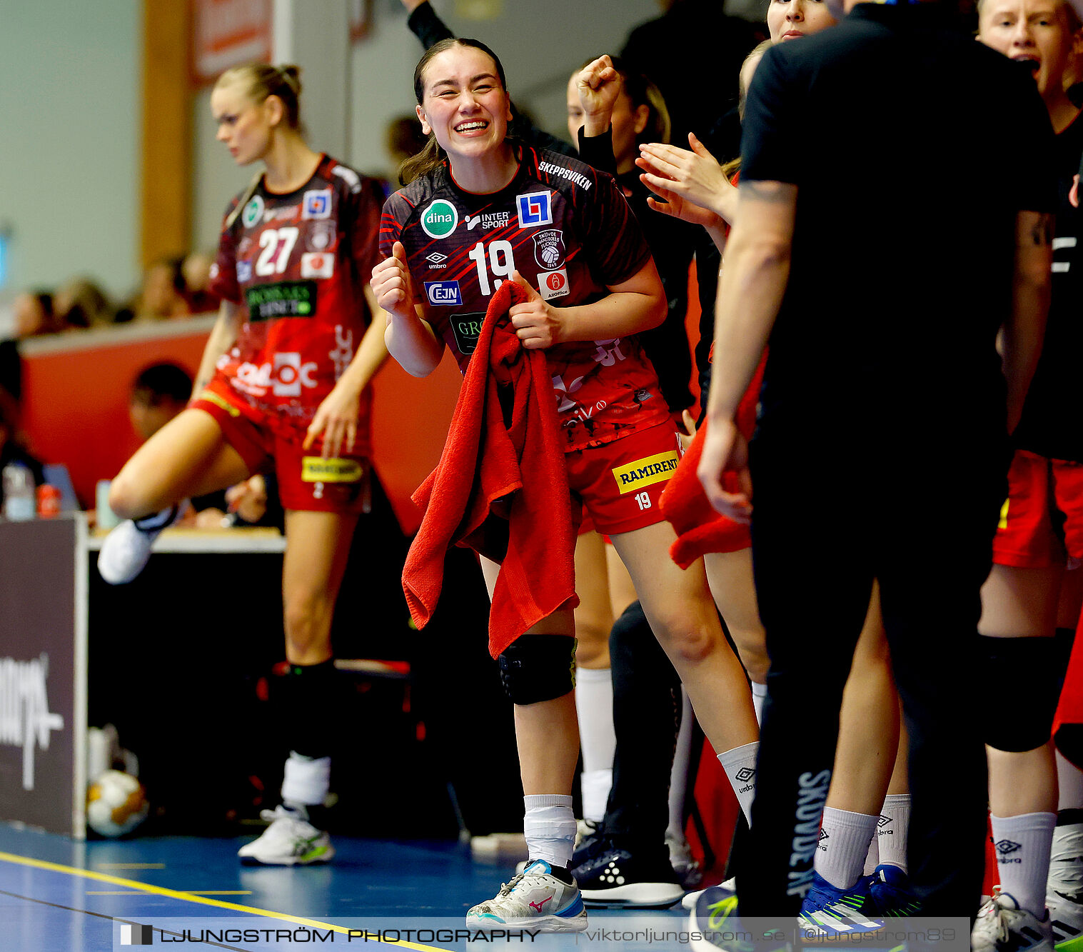 Skövde HF-Lugi HF Kval till handbollsligan Match 2 38-26,dam,Skövde Idrottshall,Skövde,Sverige,Handboll,,2025,370219