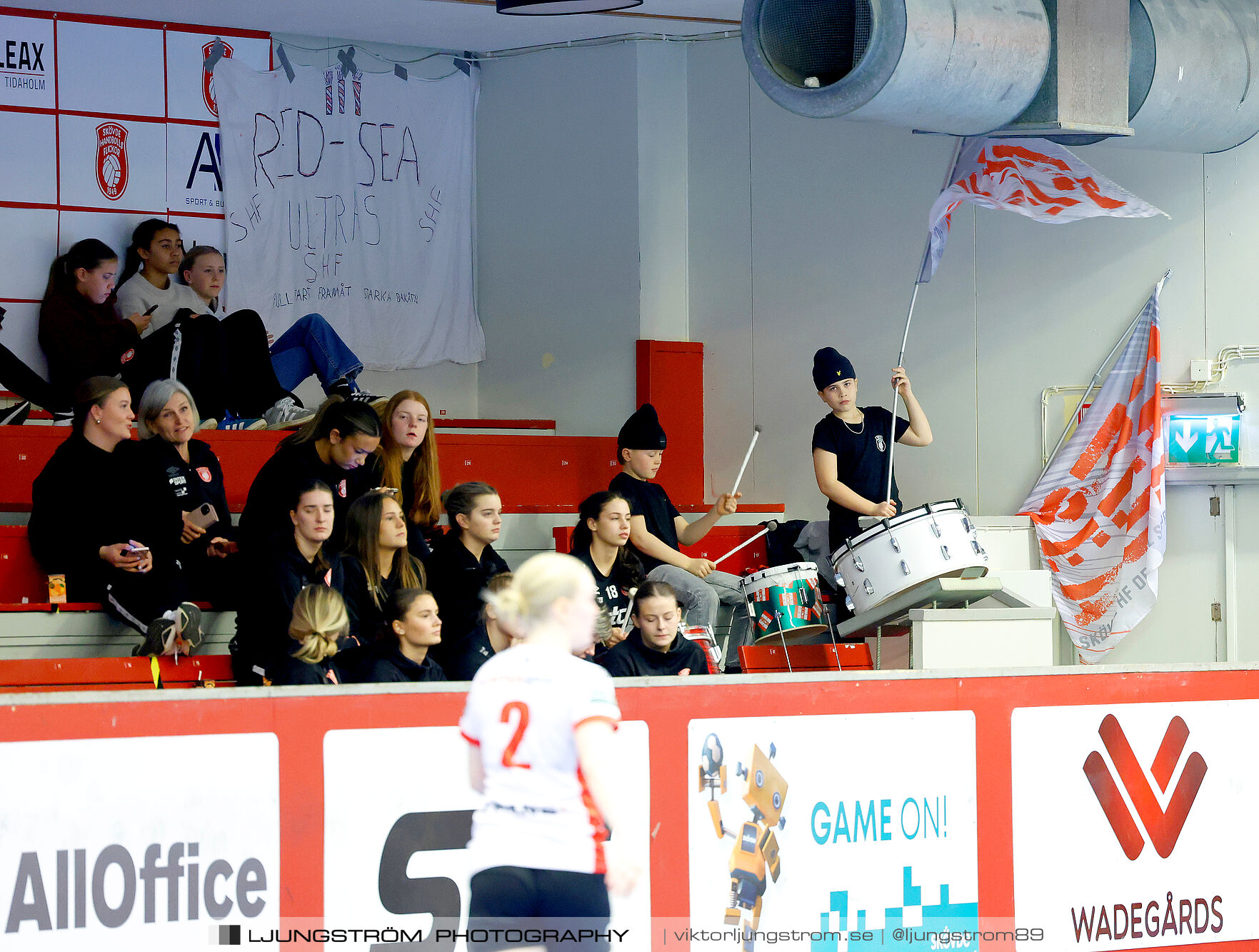 USM F18 Steg 4 Skövde HF-Enköpings HF 33-17,dam,Skövde Idrottshall,Skövde,Sverige,Ungdoms-SM,Handboll,2025,370250