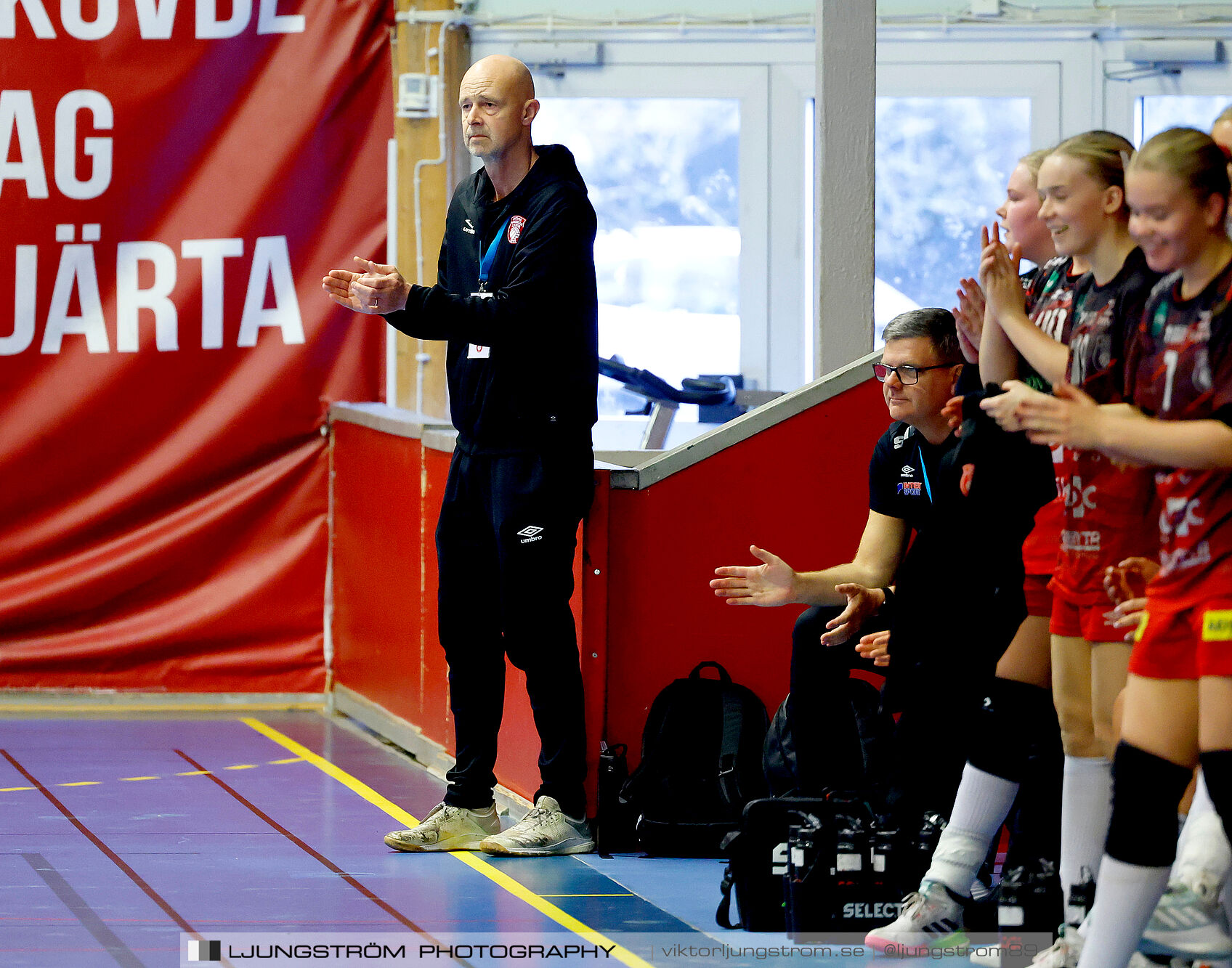 USM F18 Steg 4 Skövde HF-Enköpings HF 33-17,dam,Skövde Idrottshall,Skövde,Sverige,Ungdoms-SM,Handboll,2025,370258