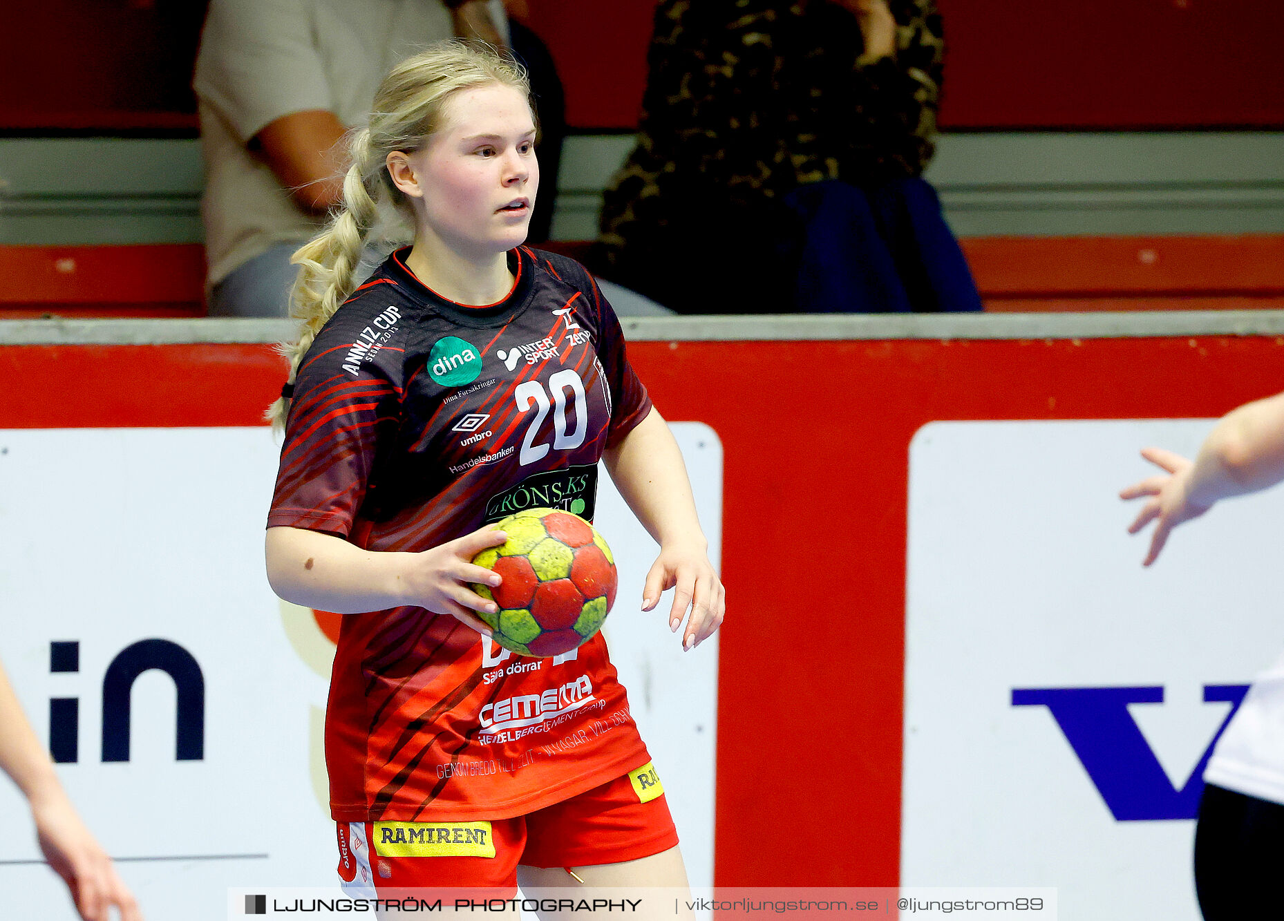 USM F18 Steg 4 Skövde HF-Enköpings HF 33-17,dam,Skövde Idrottshall,Skövde,Sverige,Ungdoms-SM,Handboll,2025,370259