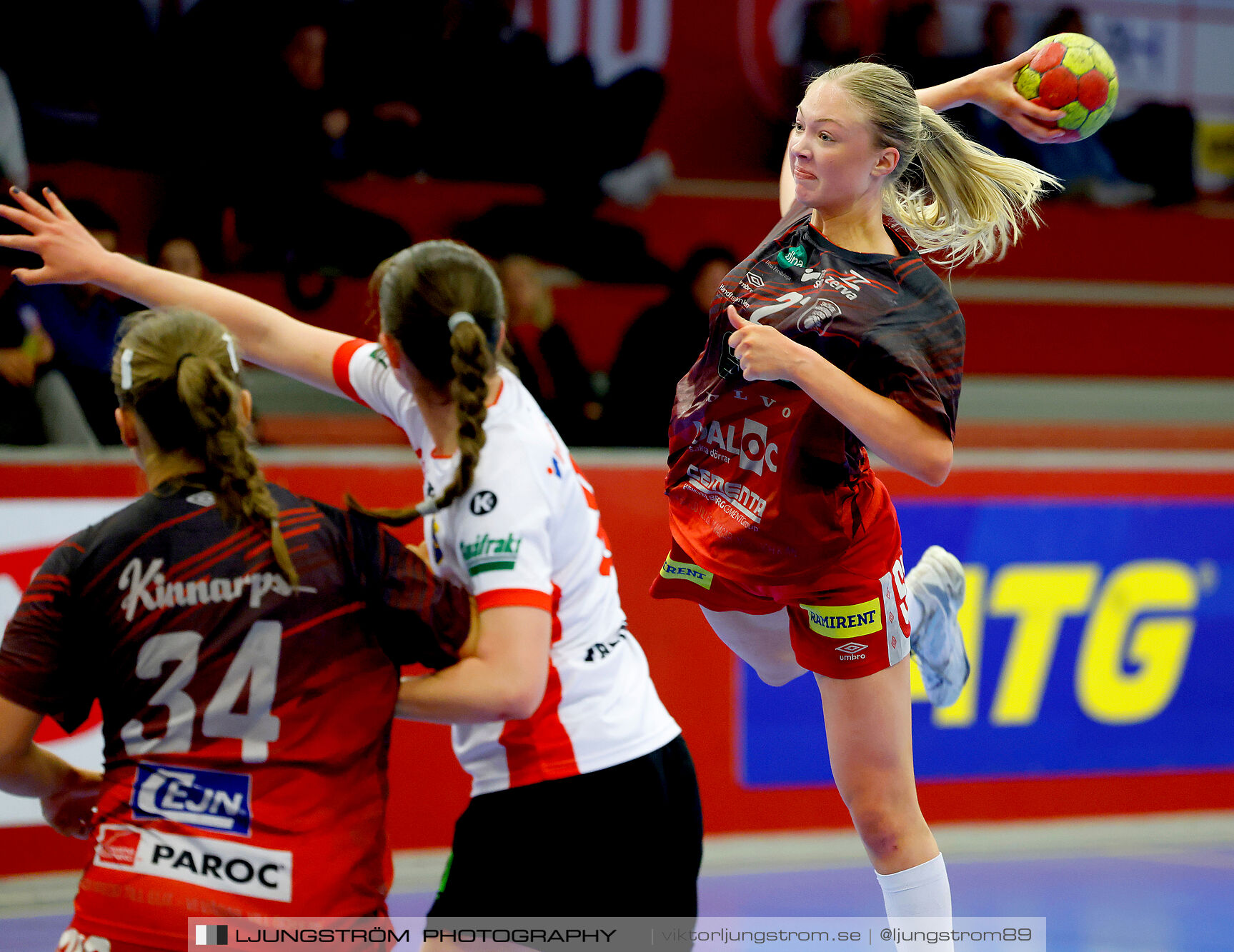 USM F18 Steg 4 Skövde HF-Enköpings HF 33-17,dam,Skövde Idrottshall,Skövde,Sverige,Ungdoms-SM,Handboll,2025,370260