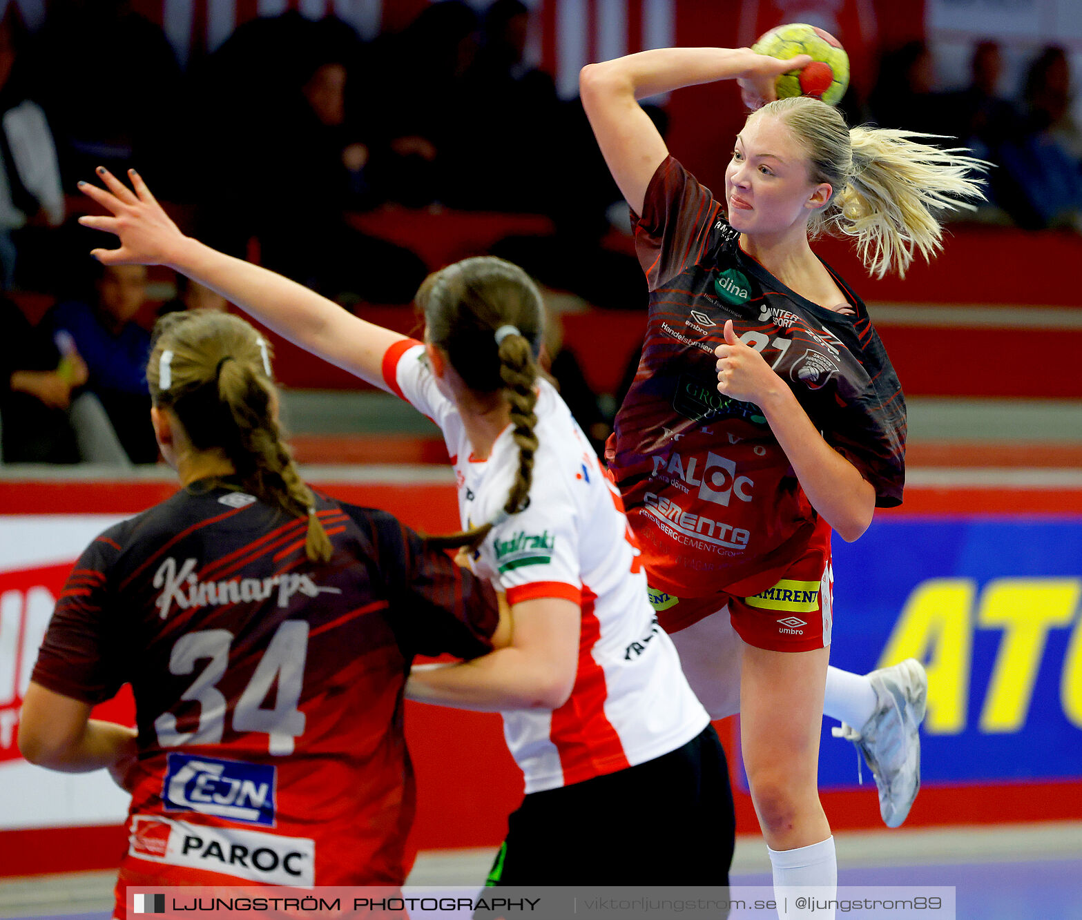 USM F18 Steg 4 Skövde HF-Enköpings HF 33-17,dam,Skövde Idrottshall,Skövde,Sverige,Ungdoms-SM,Handboll,2025,370261