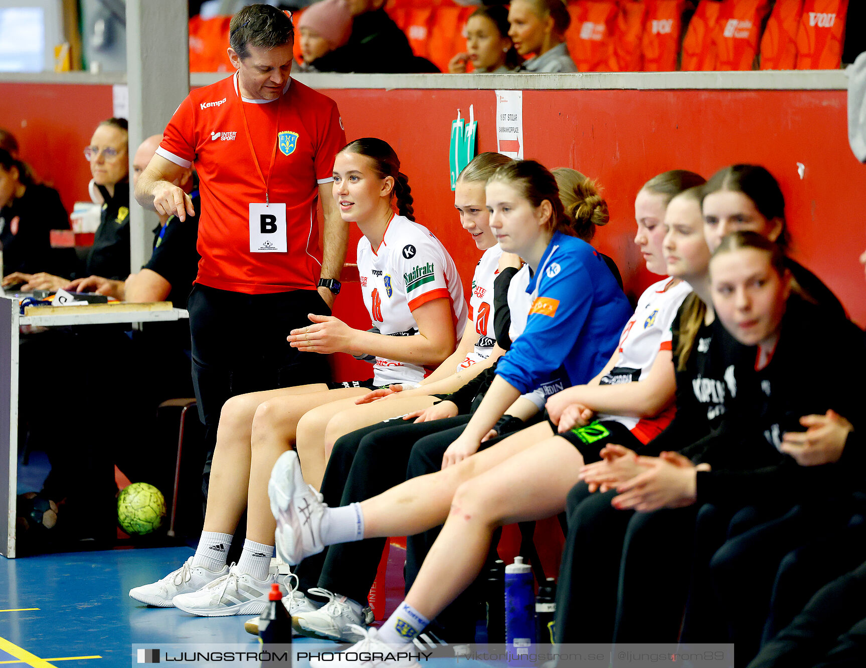 USM F18 Steg 4 Skövde HF-Enköpings HF 33-17,dam,Skövde Idrottshall,Skövde,Sverige,Ungdoms-SM,Handboll,2025,370265