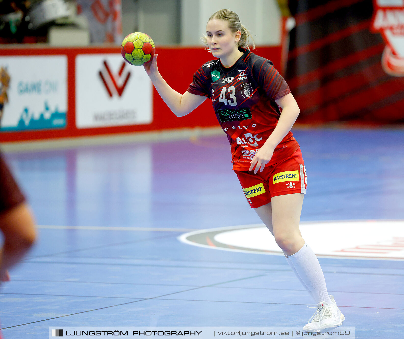 USM F18 Steg 4 Skövde HF-Enköpings HF 33-17,dam,Skövde Idrottshall,Skövde,Sverige,Ungdoms-SM,Handboll,2025,370266