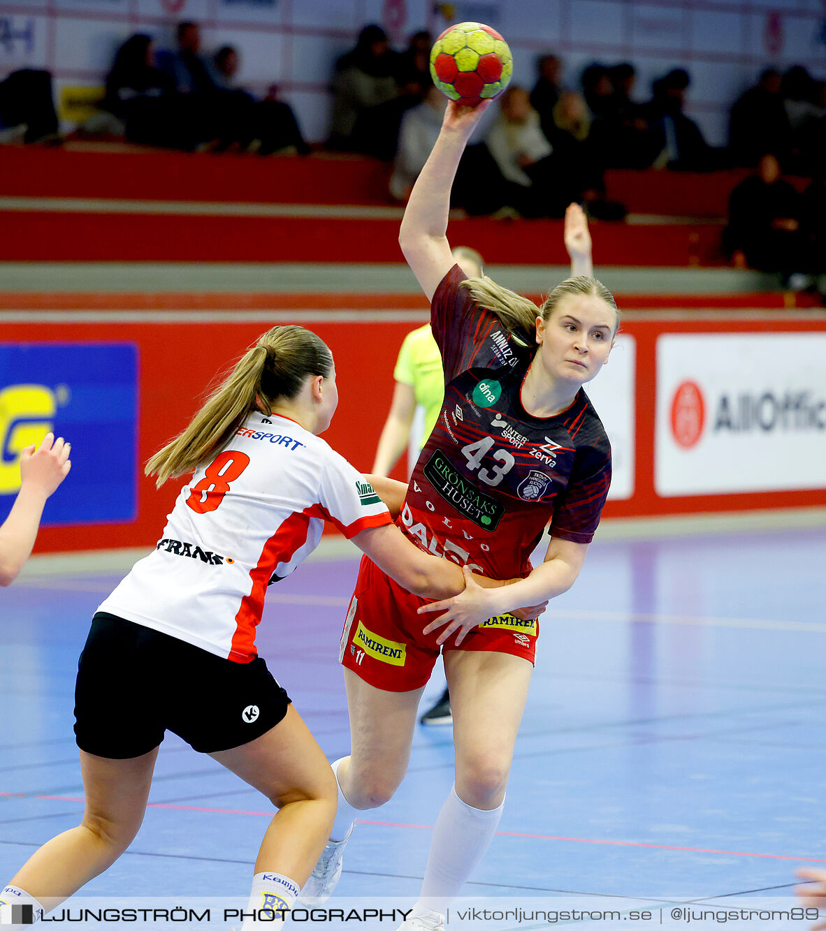 USM F18 Steg 4 Skövde HF-Enköpings HF 33-17,dam,Skövde Idrottshall,Skövde,Sverige,Ungdoms-SM,Handboll,2025,370268