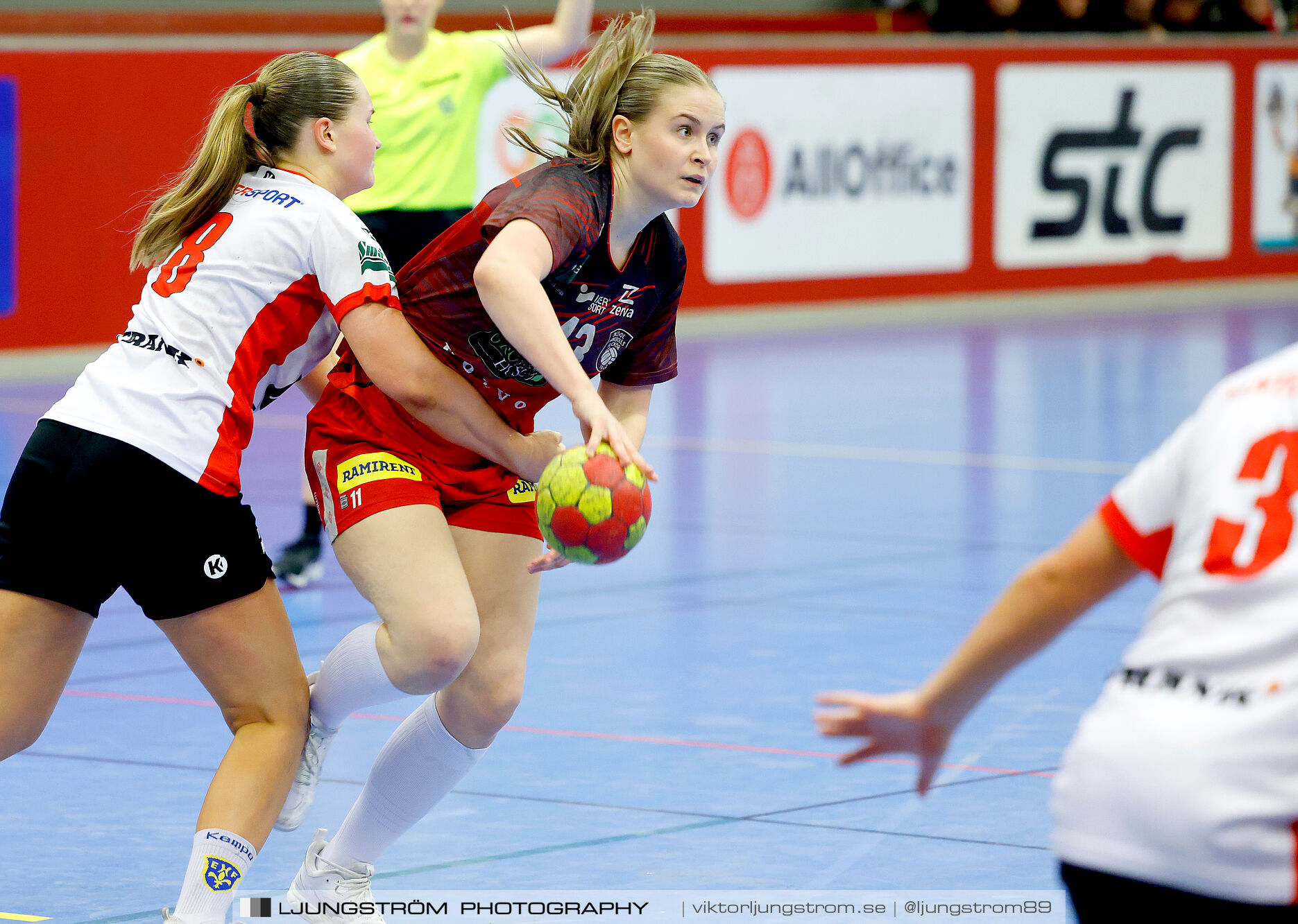 USM F18 Steg 4 Skövde HF-Enköpings HF 33-17,dam,Skövde Idrottshall,Skövde,Sverige,Ungdoms-SM,Handboll,2025,370269