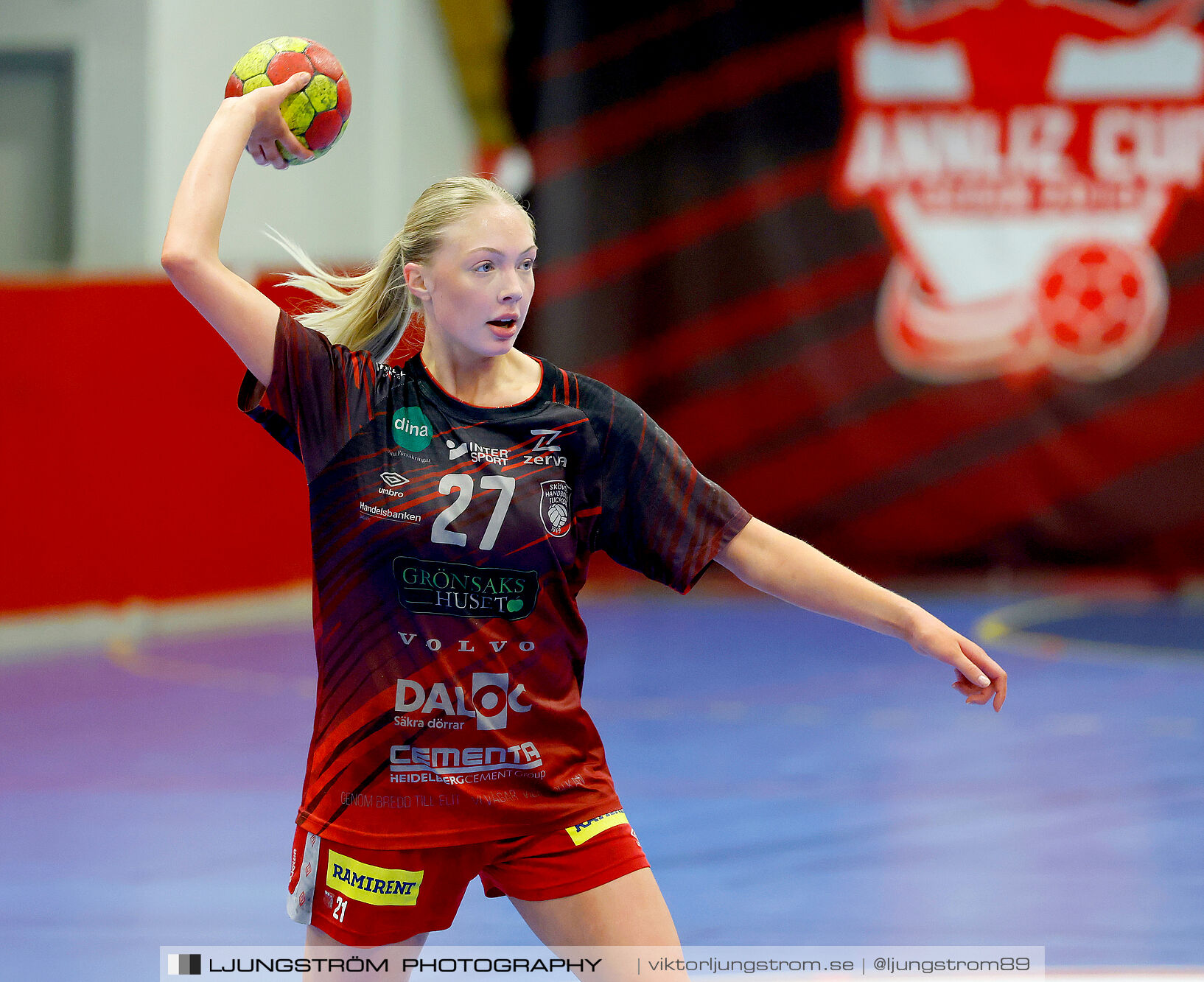 USM F18 Steg 4 Skövde HF-Enköpings HF 33-17,dam,Skövde Idrottshall,Skövde,Sverige,Ungdoms-SM,Handboll,2025,370270