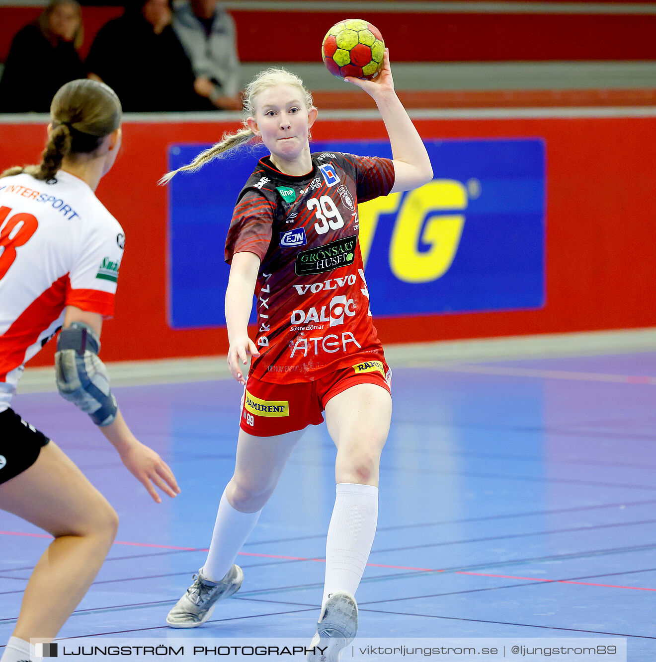 USM F18 Steg 4 Skövde HF-Enköpings HF 33-17,dam,Skövde Idrottshall,Skövde,Sverige,Ungdoms-SM,Handboll,2025,370272