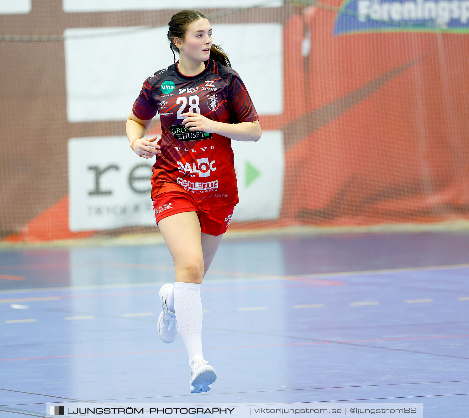USM F18 Steg 4 Skövde HF-Enköpings HF 33-17,dam,Skövde Idrottshall,Skövde,Sverige,Ungdoms-SM,Handboll,2025,370286