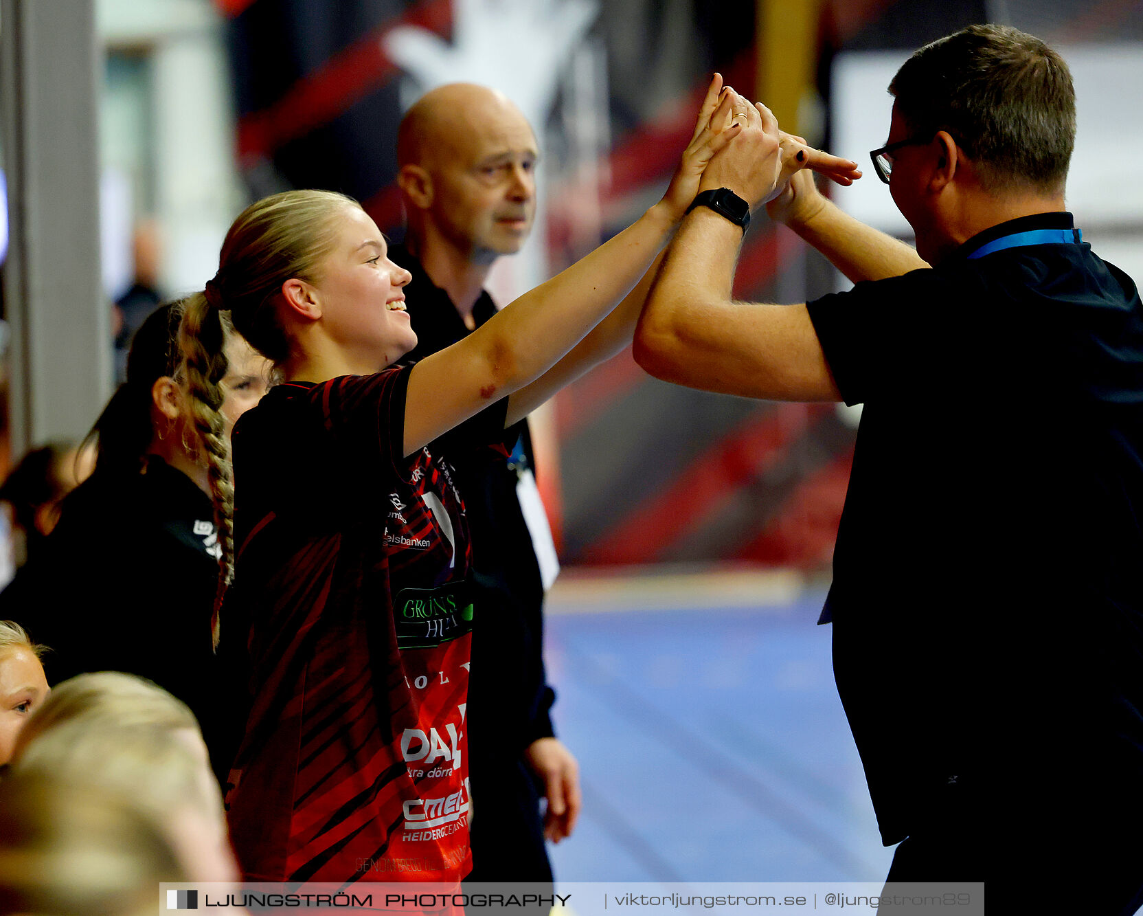 USM F18 Steg 4 Skövde HF-Enköpings HF 33-17,dam,Skövde Idrottshall,Skövde,Sverige,Ungdoms-SM,Handboll,2025,370301