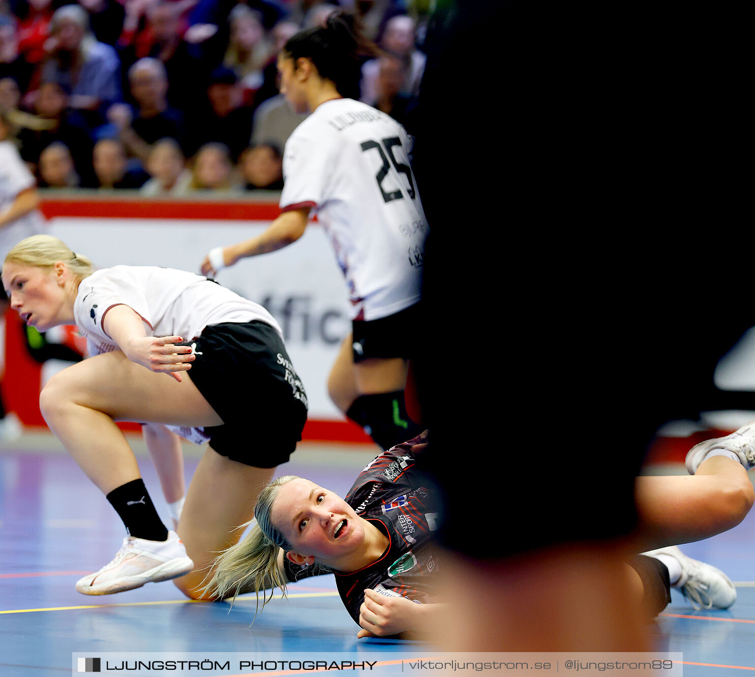 Skövde HF-Lugi HF Kval till handbollsligan Match 2 38-26,dam,Skövde Idrottshall,Skövde,Sverige,Handboll,,2025,370541