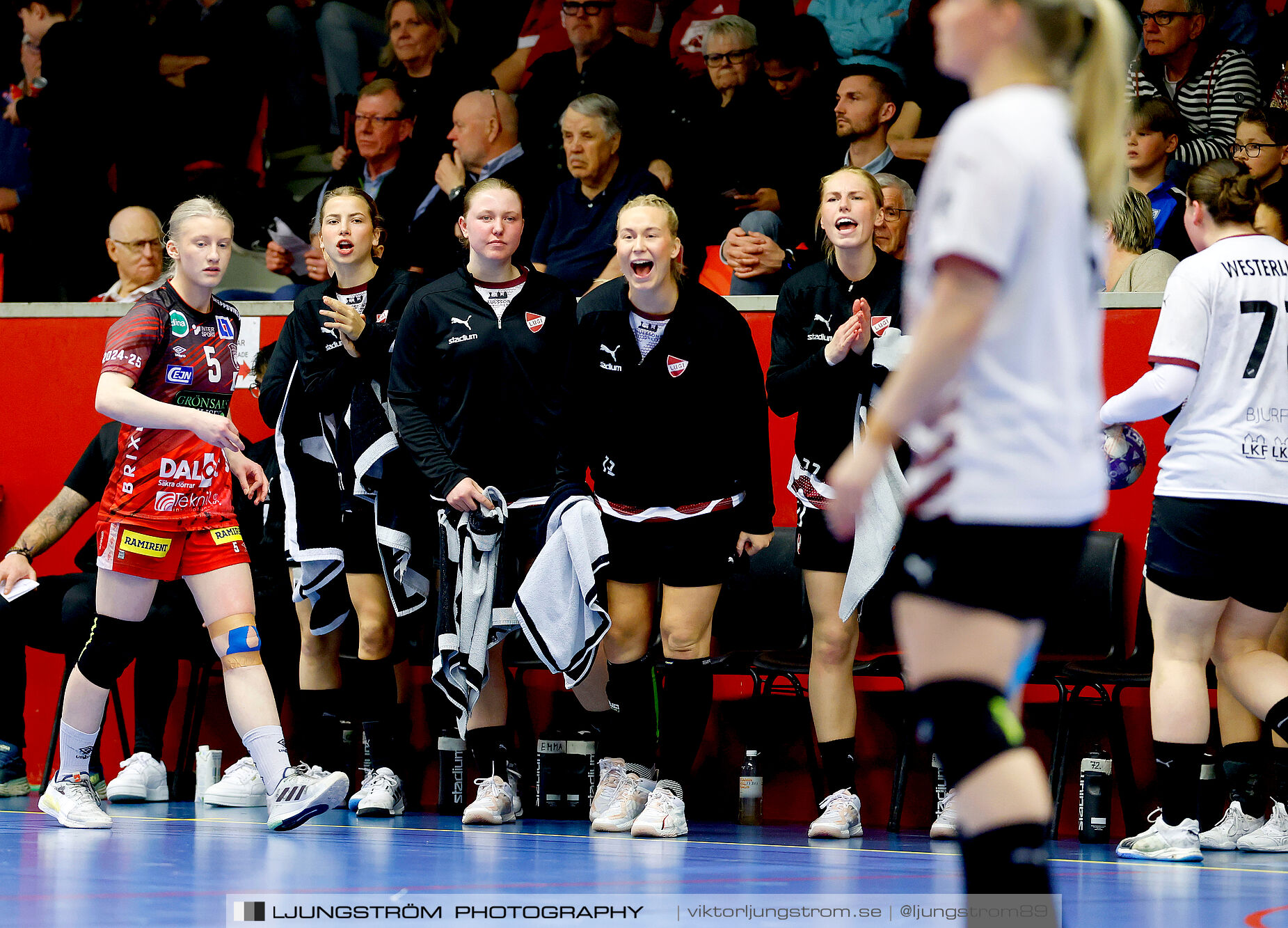 Skövde HF-Lugi HF Kval till handbollsligan Match 2 38-26,dam,Skövde Idrottshall,Skövde,Sverige,Handboll,,2025,370550