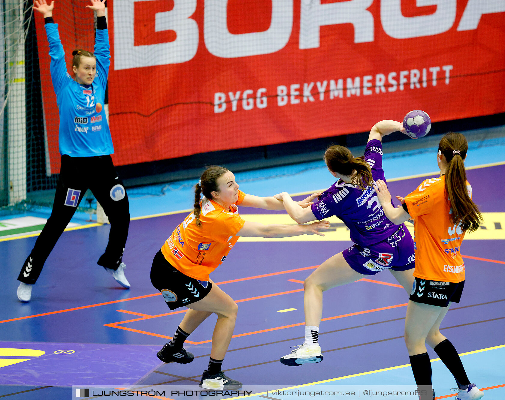 Skara HF-Kristianstad HK 1 4-final 1 30-29,dam,Skara Idrottshall,Skara,Sverige,Handboll,,2025,370690