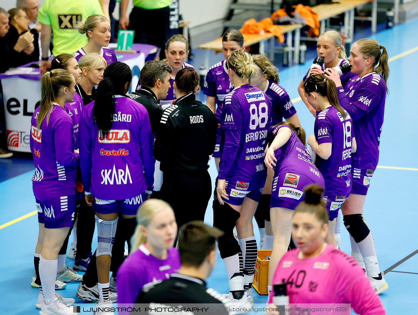 Skara HF-Kristianstad HK 1 4-final 1 30-29,dam,Skara Idrottshall,Skara,Sverige,Handboll,,2025,370852