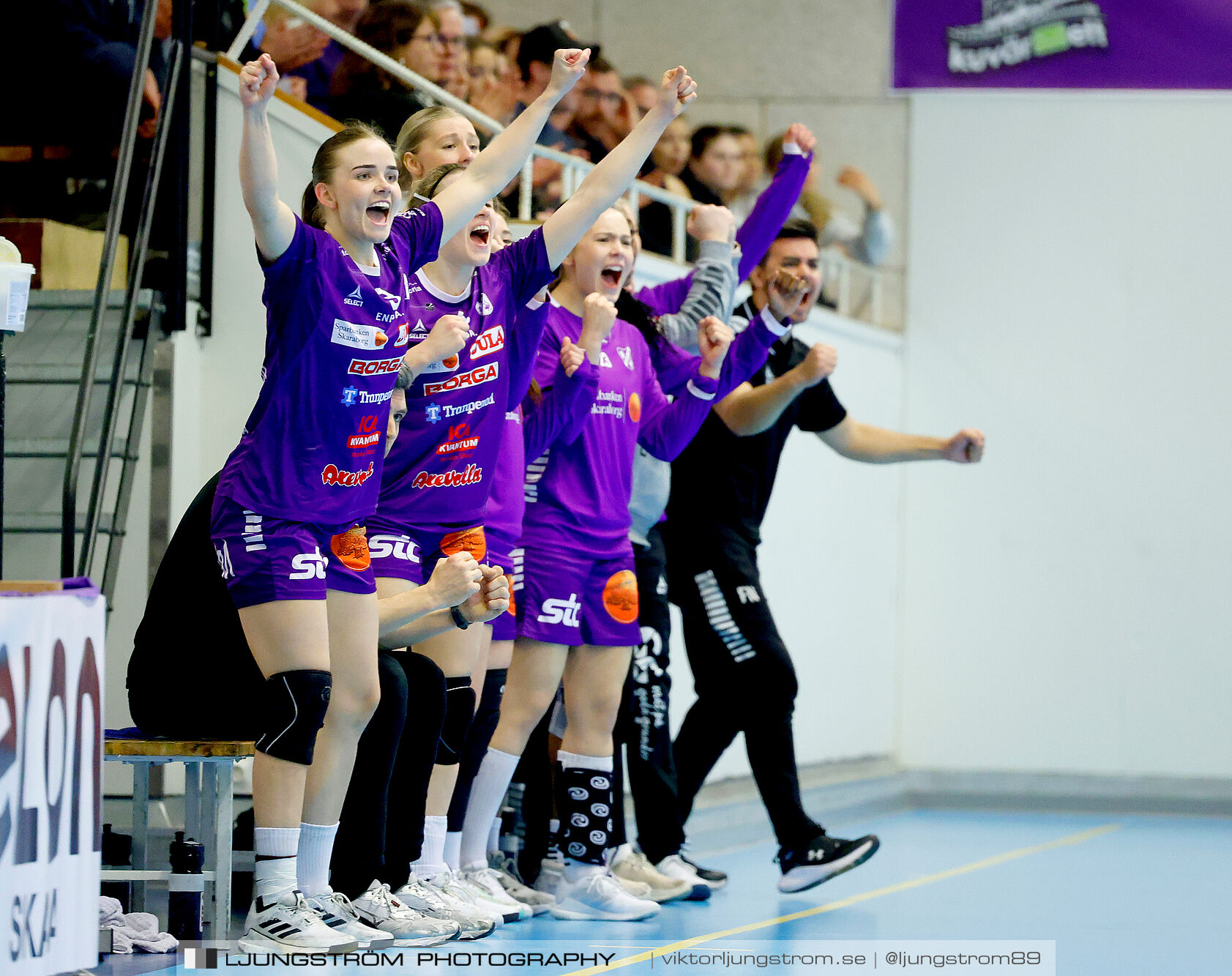 Skara HF-Kristianstad HK 1 4-final 1 30-29,dam,Skara Idrottshall,Skara,Sverige,Handboll,,2025,370887