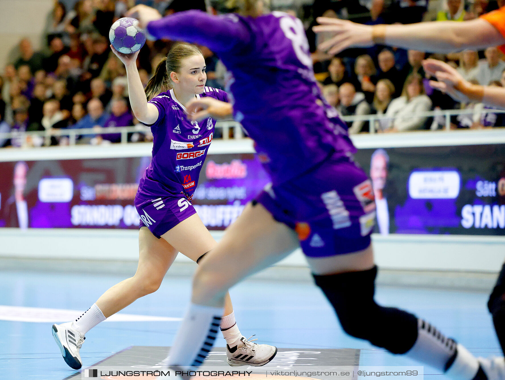 Skara HF-Kristianstad HK 1 4-final 1 30-29,dam,Skara Idrottshall,Skara,Sverige,Handboll,,2025,370893