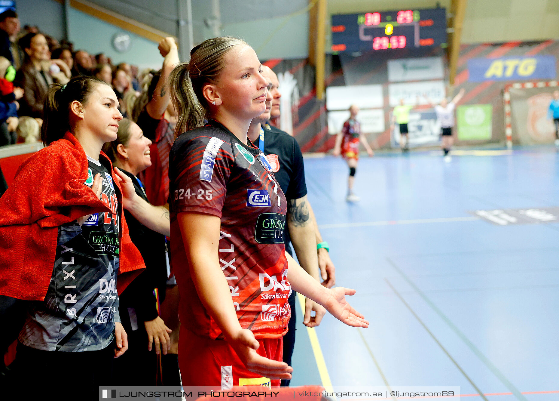 Skövde HF-Lugi HF Kval till handbollsligan Match 2 38-26,dam,Skövde Idrottshall,Skövde,Sverige,Handboll,,2025,370963