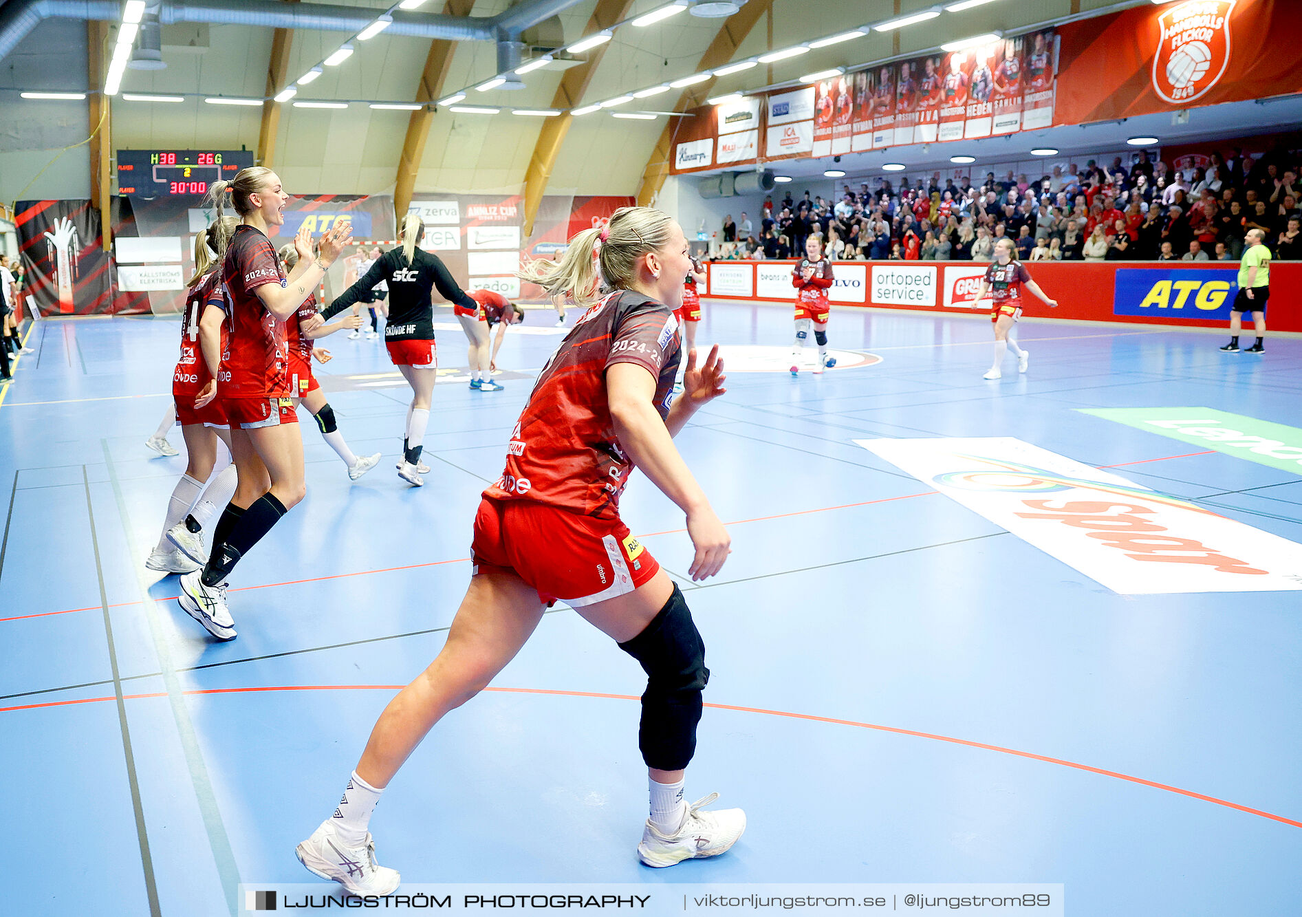 Skövde HF-Lugi HF Kval till handbollsligan Match 2 38-26,dam,Skövde Idrottshall,Skövde,Sverige,Handboll,,2025,370965