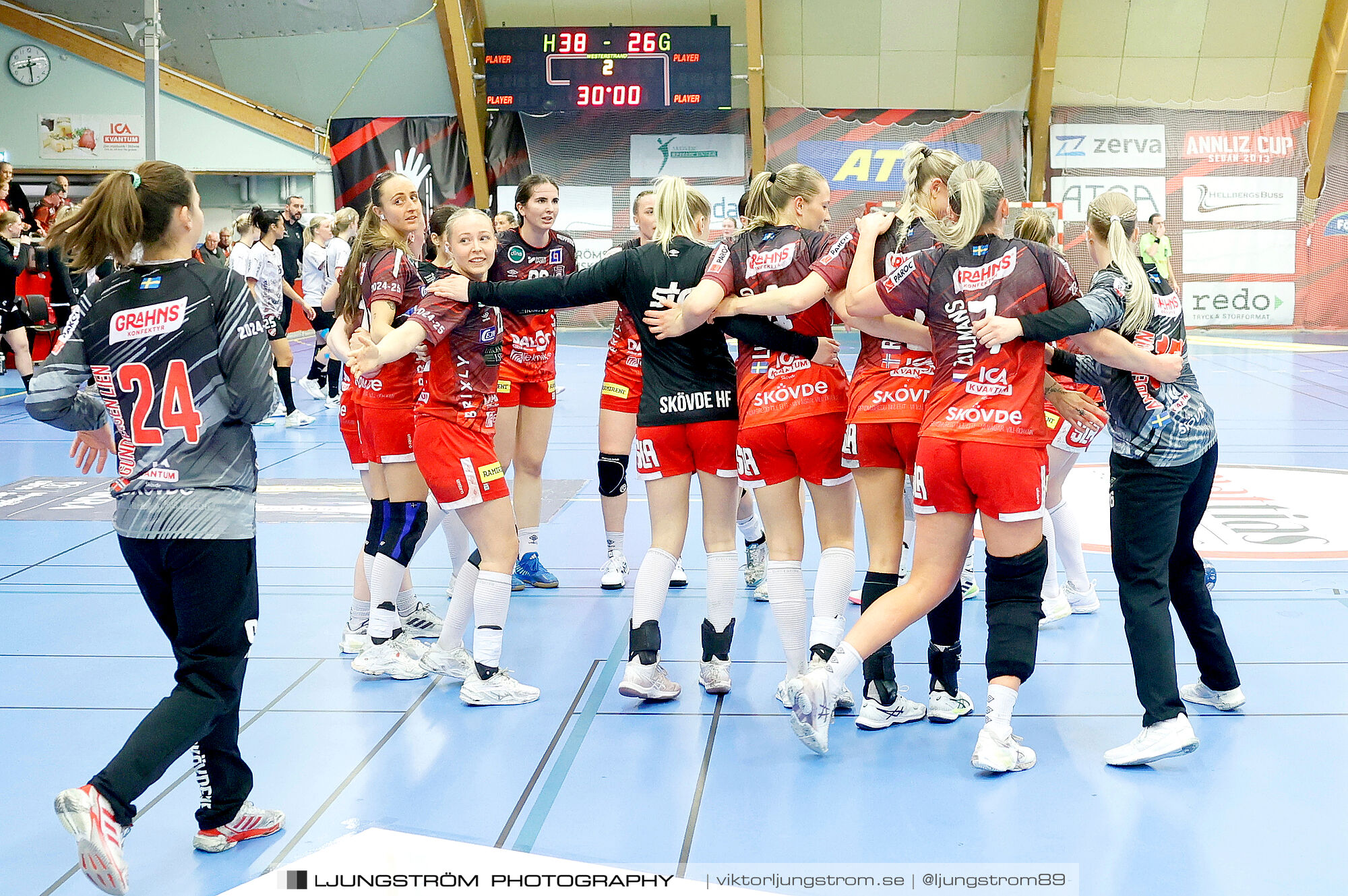 Skövde HF-Lugi HF Kval till handbollsligan Match 2 38-26,dam,Skövde Idrottshall,Skövde,Sverige,Handboll,,2025,370972
