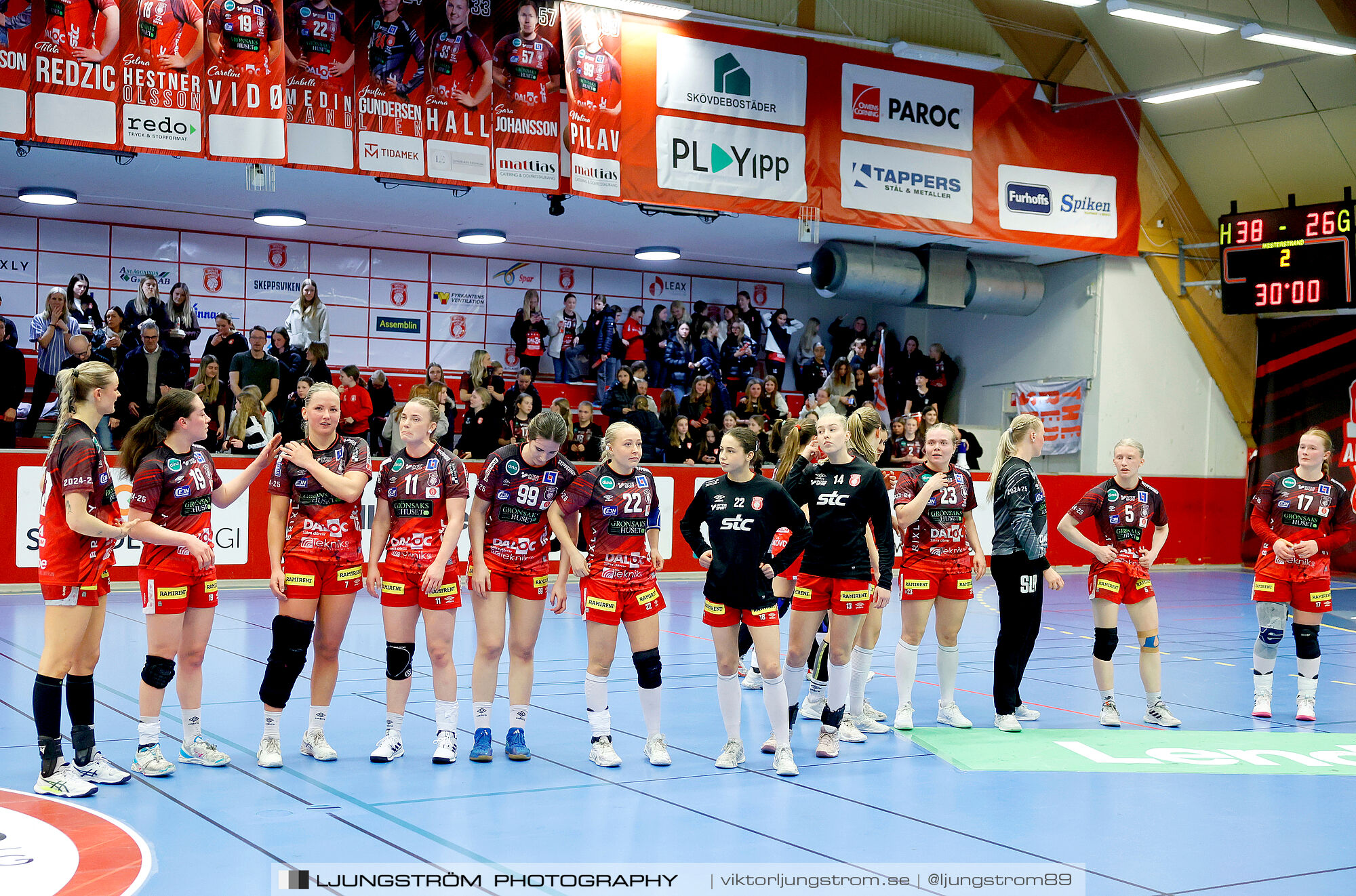 Skövde HF-Lugi HF Kval till handbollsligan Match 2 38-26,dam,Skövde Idrottshall,Skövde,Sverige,Handboll,,2025,371003