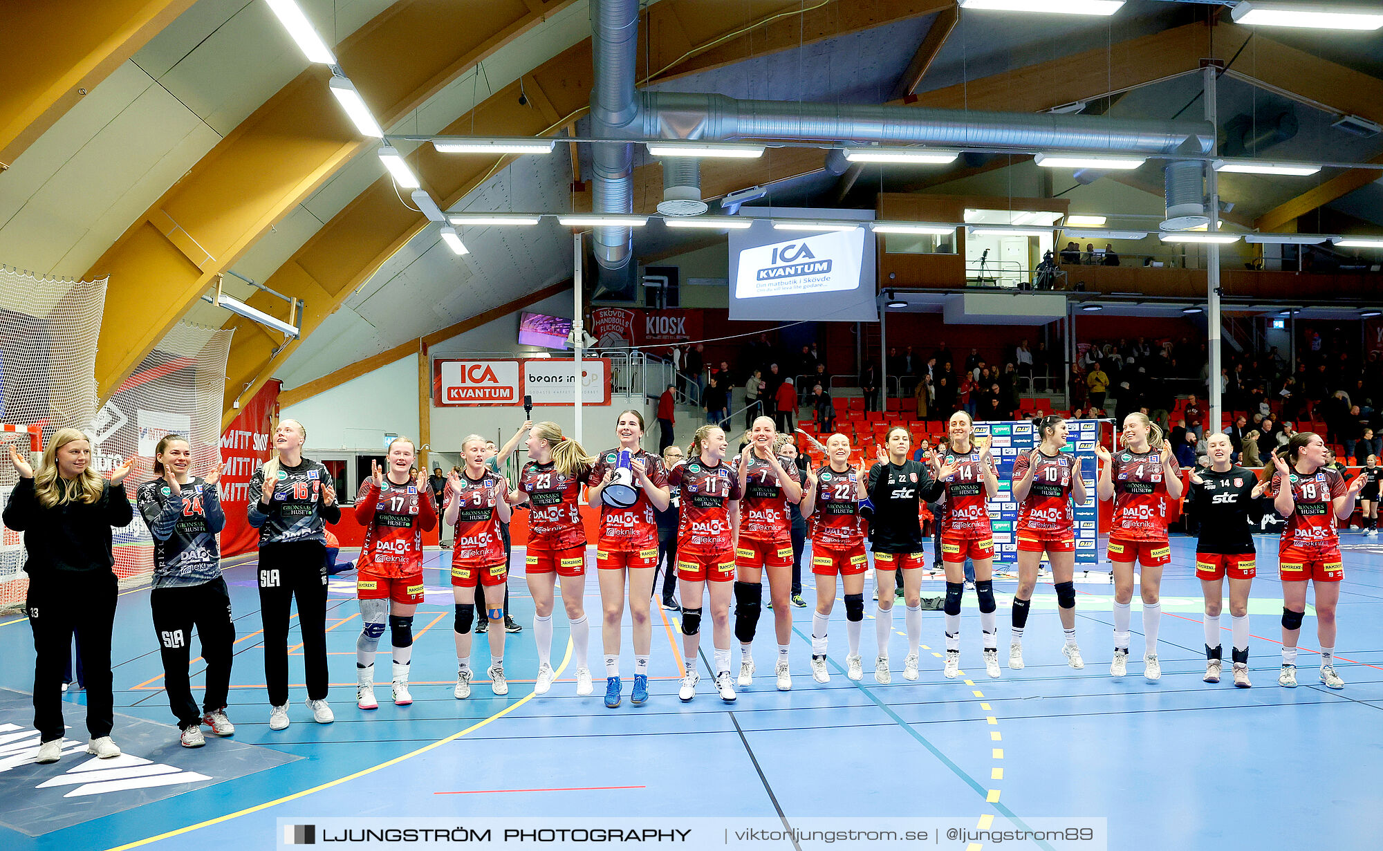 Skövde HF-Lugi HF Kval till handbollsligan Match 2 38-26