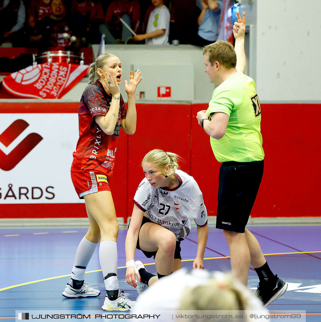 Skövde HF-Lugi HF Kval till handbollsligan Match 3 25-27,dam,Skövde Idrottshall,Skövde,Sverige,Handboll,,2025,371160