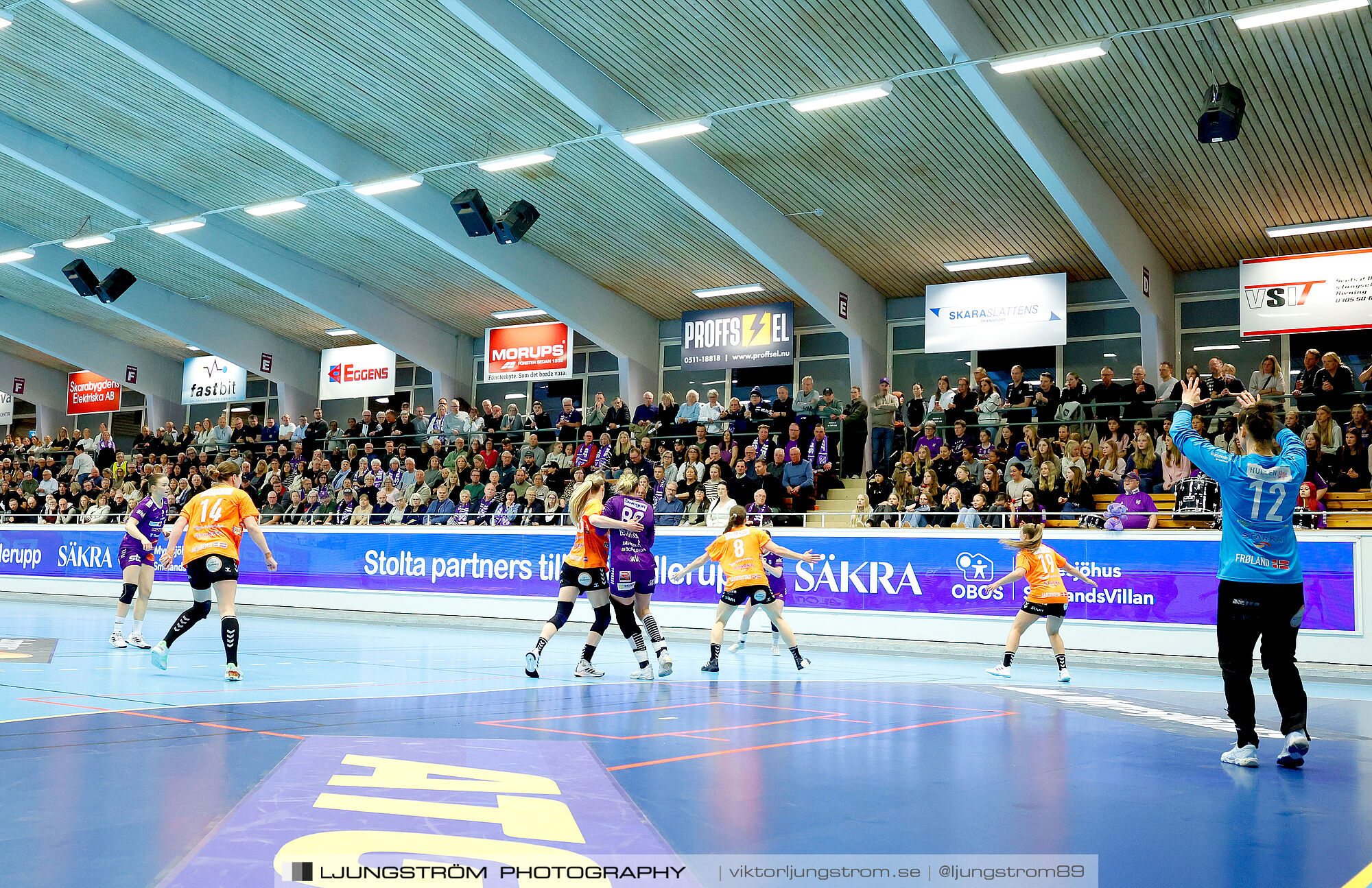 Skara HF-Kristianstad HK 1 4-final 1 30-29,dam,Skara Idrottshall,Skara,Sverige,Handboll,,2025,372245