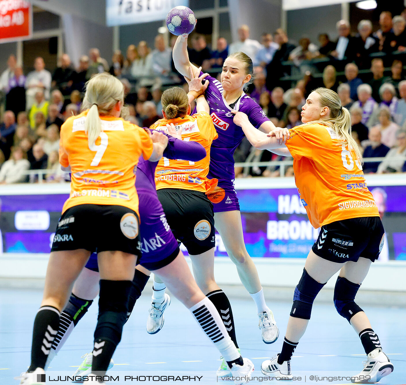 Skara HF-Kristianstad HK 1 4-final 1 30-29,dam,Skara Idrottshall,Skara,Sverige,Handboll,,2025,372264