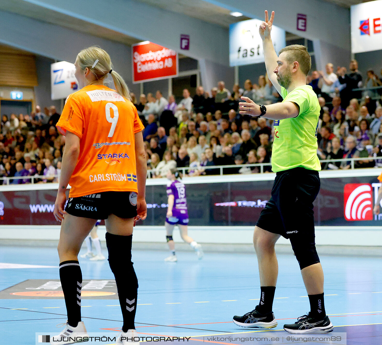 Skara HF-Kristianstad HK 1 4-final 1 30-29,dam,Skara Idrottshall,Skara,Sverige,Handboll,,2025,372330