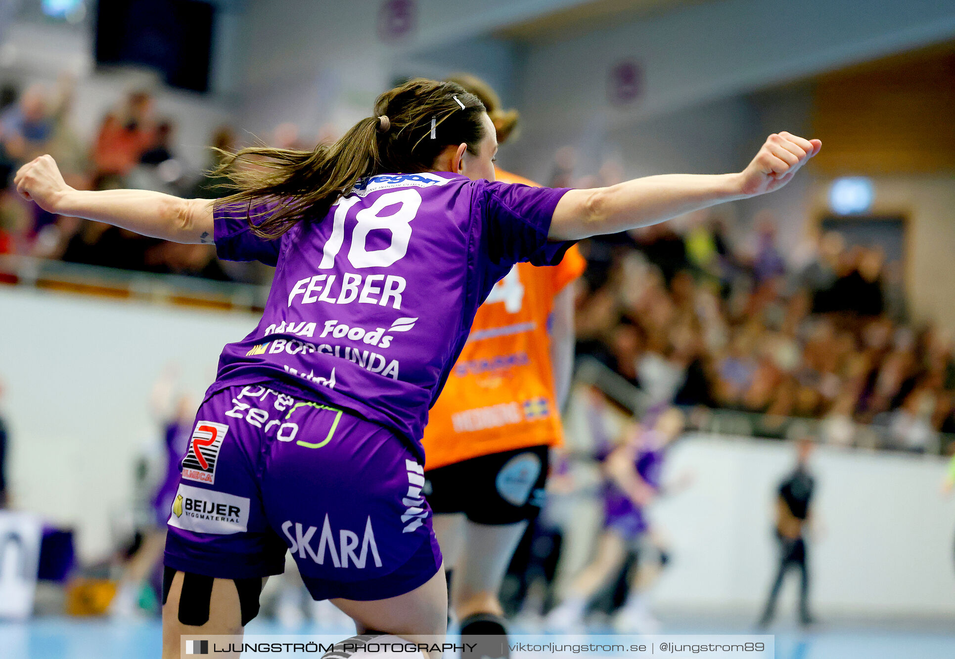 Skara HF-Kristianstad HK 1 4-final 1 30-29,dam,Skara Idrottshall,Skara,Sverige,Handboll,,2025,372340