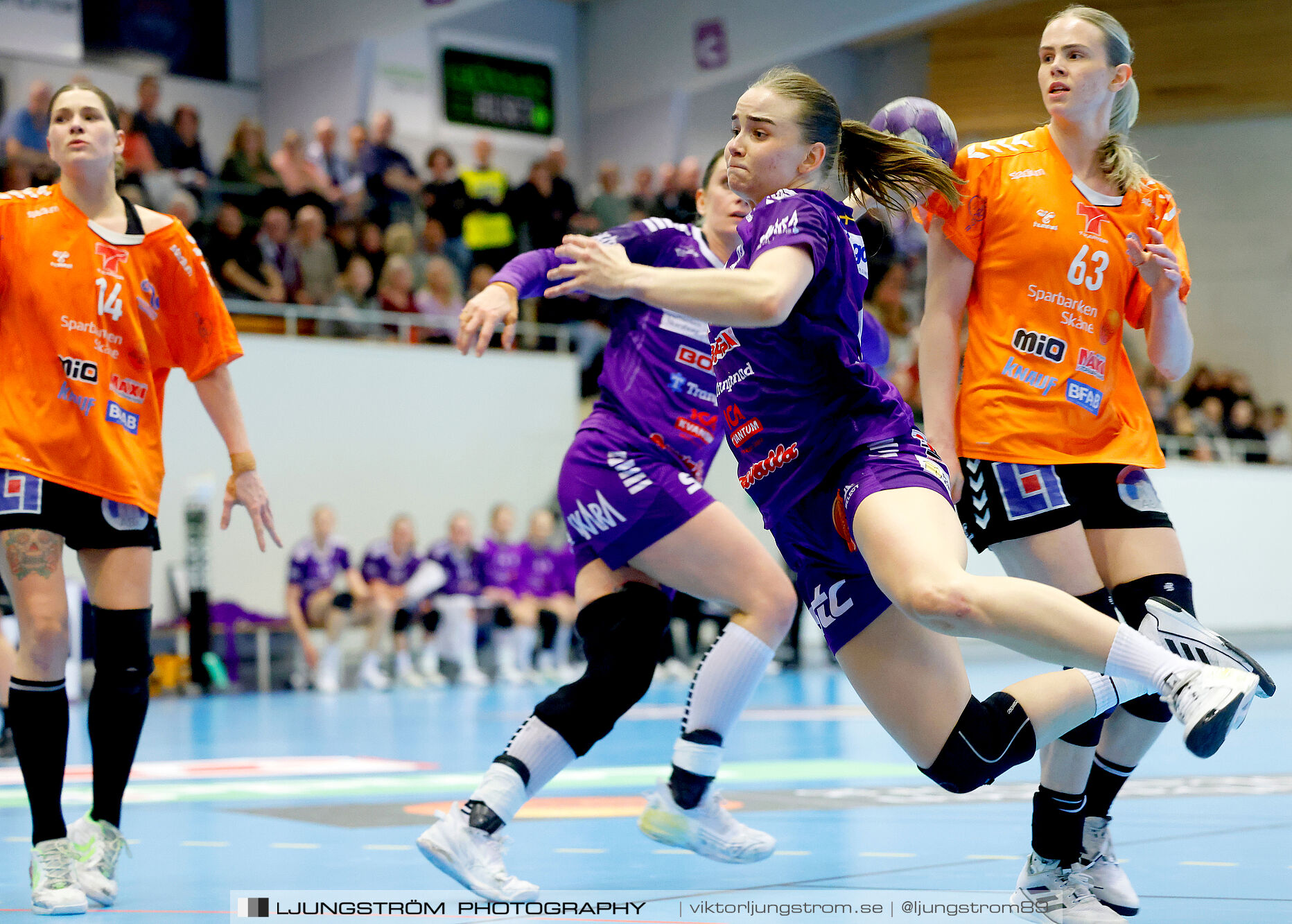 Skara HF-Kristianstad HK 1 4-final 1 30-29,dam,Skara Idrottshall,Skara,Sverige,Handboll,,2025,372350