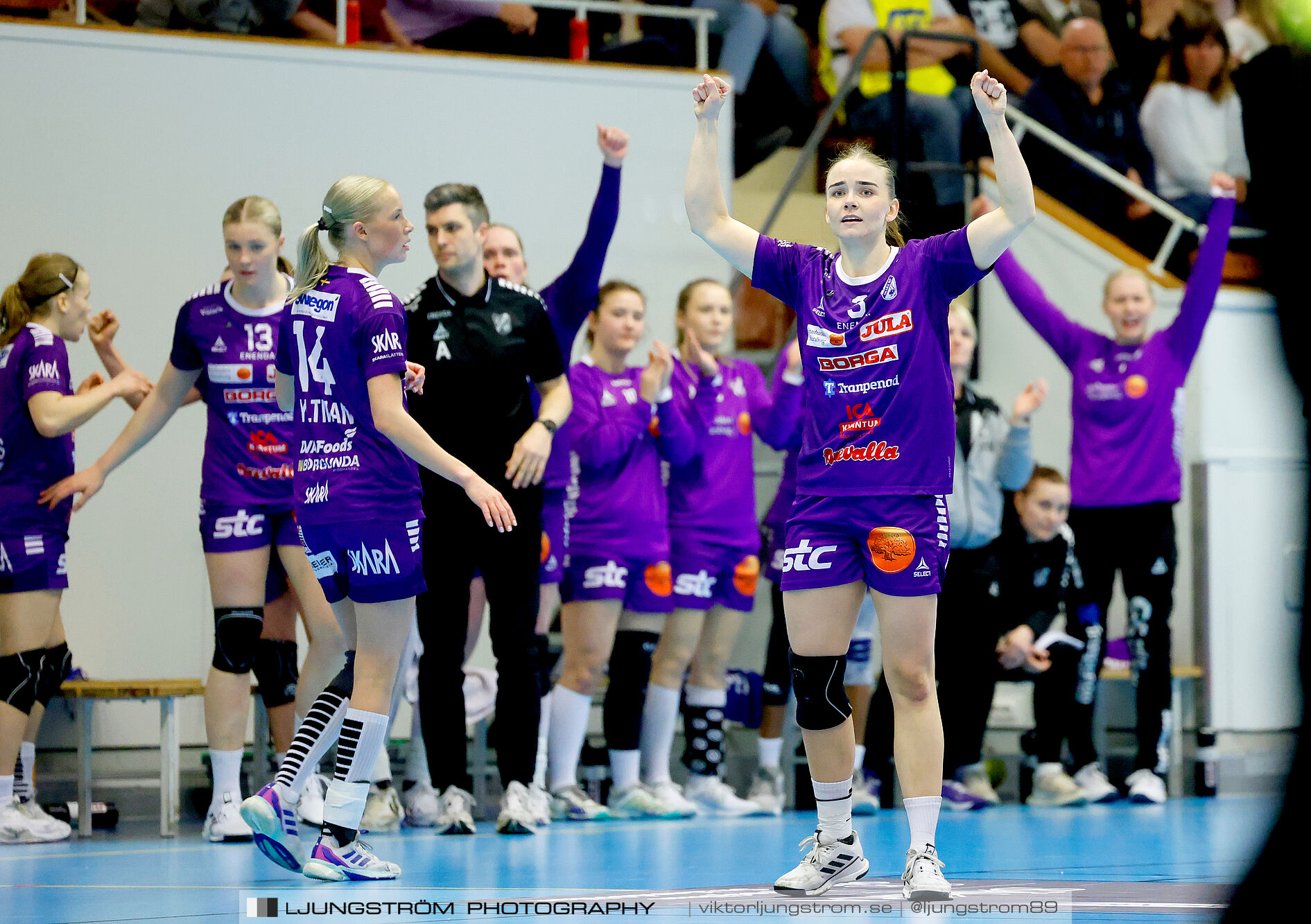 Skara HF-Kristianstad HK 1 4-final 1 30-29,dam,Skara Idrottshall,Skara,Sverige,Handboll,,2025,372366