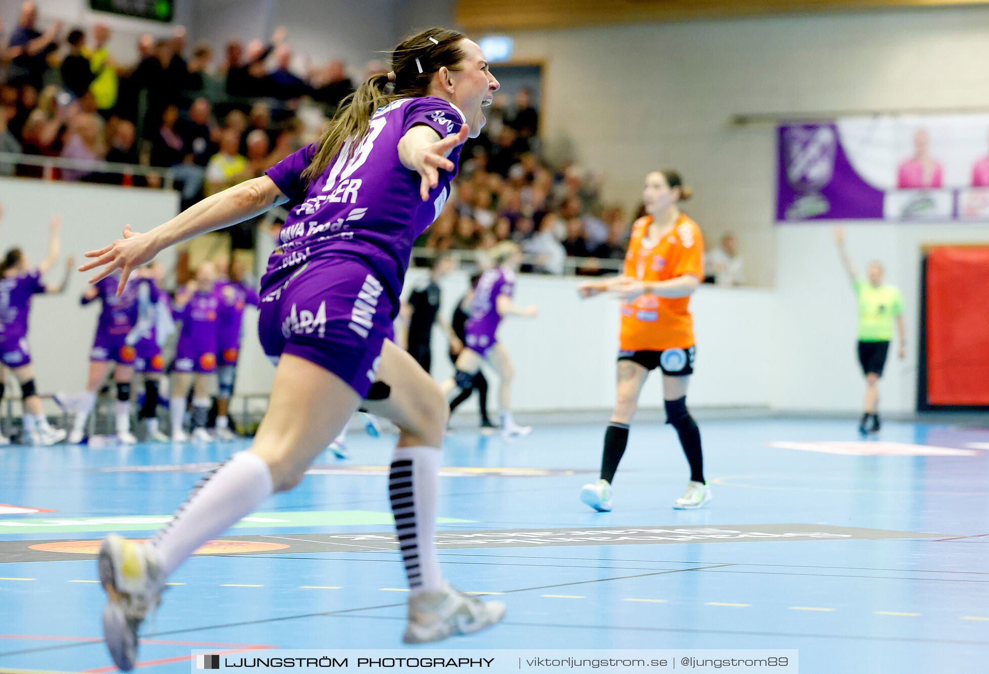 Skara HF-Kristianstad HK 1 4-final 1 30-29,dam,Skara Idrottshall,Skara,Sverige,Handboll,,2025,372373