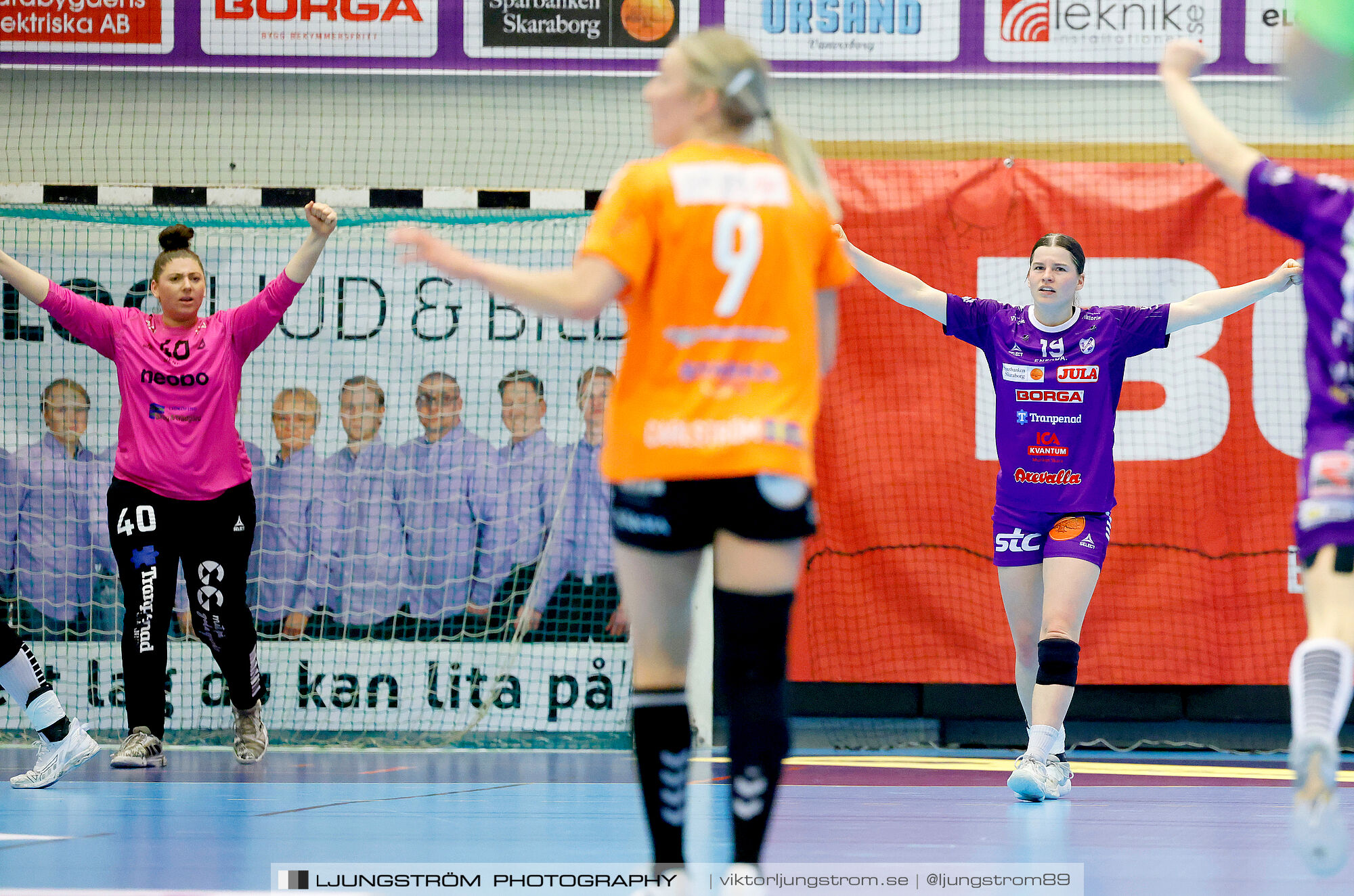 Skara HF-Kristianstad HK 1 4-final 1 30-29,dam,Skara Idrottshall,Skara,Sverige,Handboll,,2025,372374