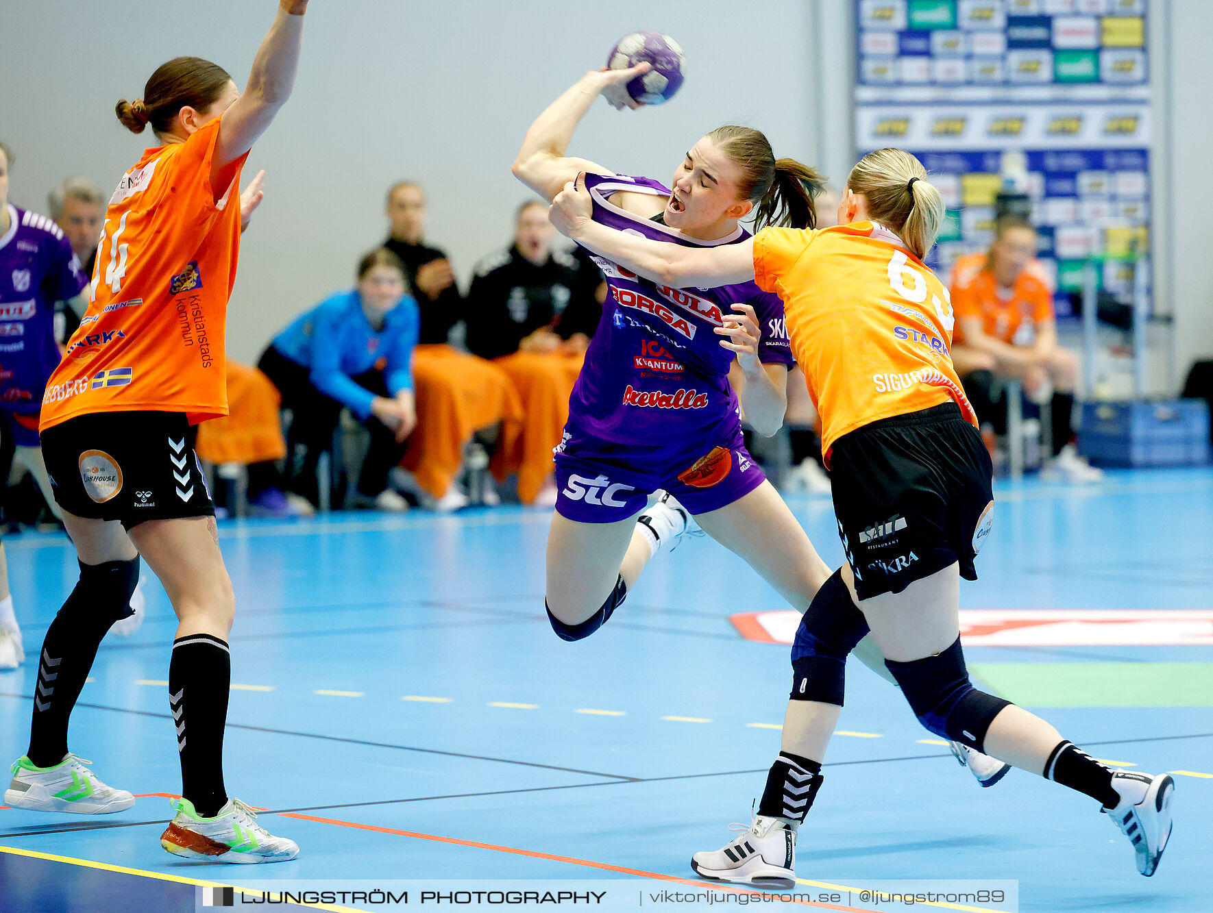 Skara HF-Kristianstad HK 1 4-final 1 30-29,dam,Skara Idrottshall,Skara,Sverige,Handboll,,2025,372379