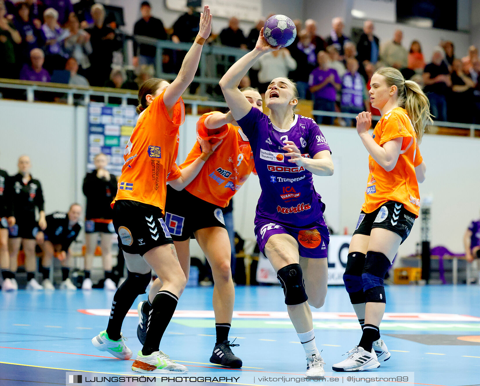 Skara HF-Kristianstad HK 1 4-final 1 30-29,dam,Skara Idrottshall,Skara,Sverige,Handboll,,2025,372396