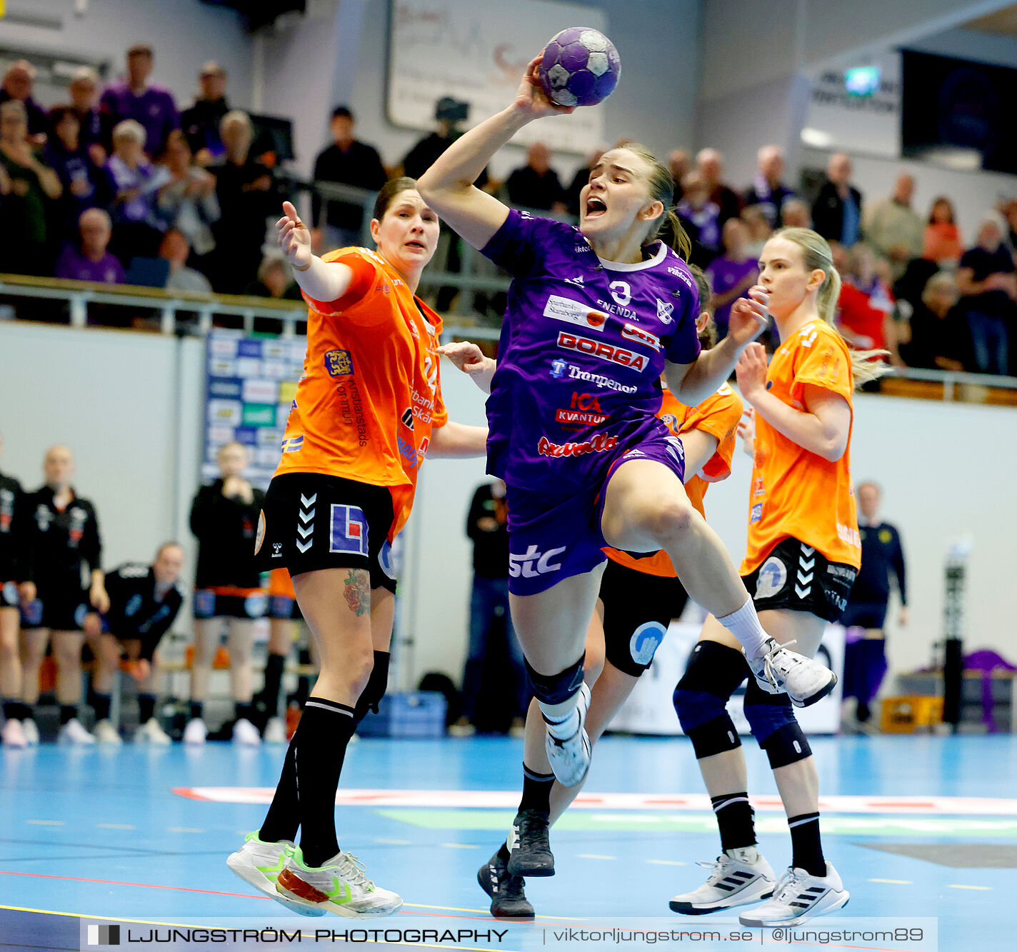 Skara HF-Kristianstad HK 1 4-final 1 30-29,dam,Skara Idrottshall,Skara,Sverige,Handboll,,2025,372397