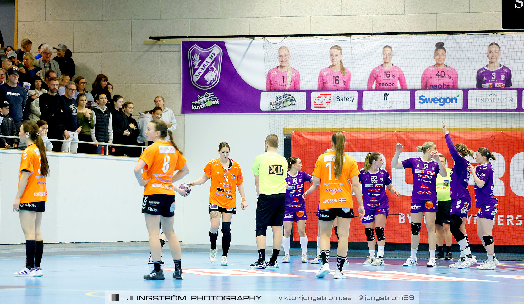 Skara HF-Kristianstad HK 1 4-final 1 30-29,dam,Skara Idrottshall,Skara,Sverige,Handboll,,2025,372401