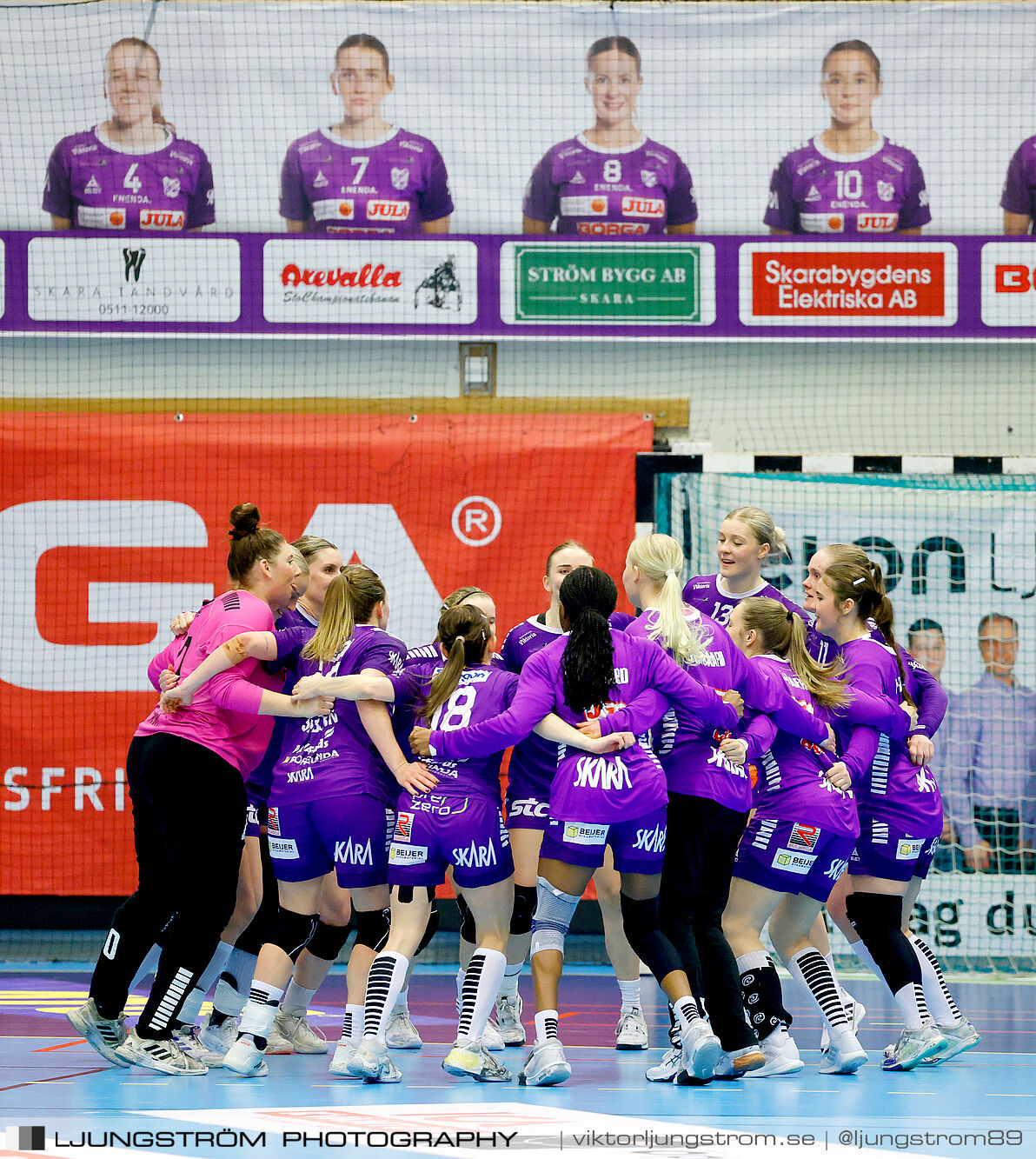 Skara HF-Kristianstad HK 1 4-final 1 30-29,dam,Skara Idrottshall,Skara,Sverige,Handboll,,2025,372418